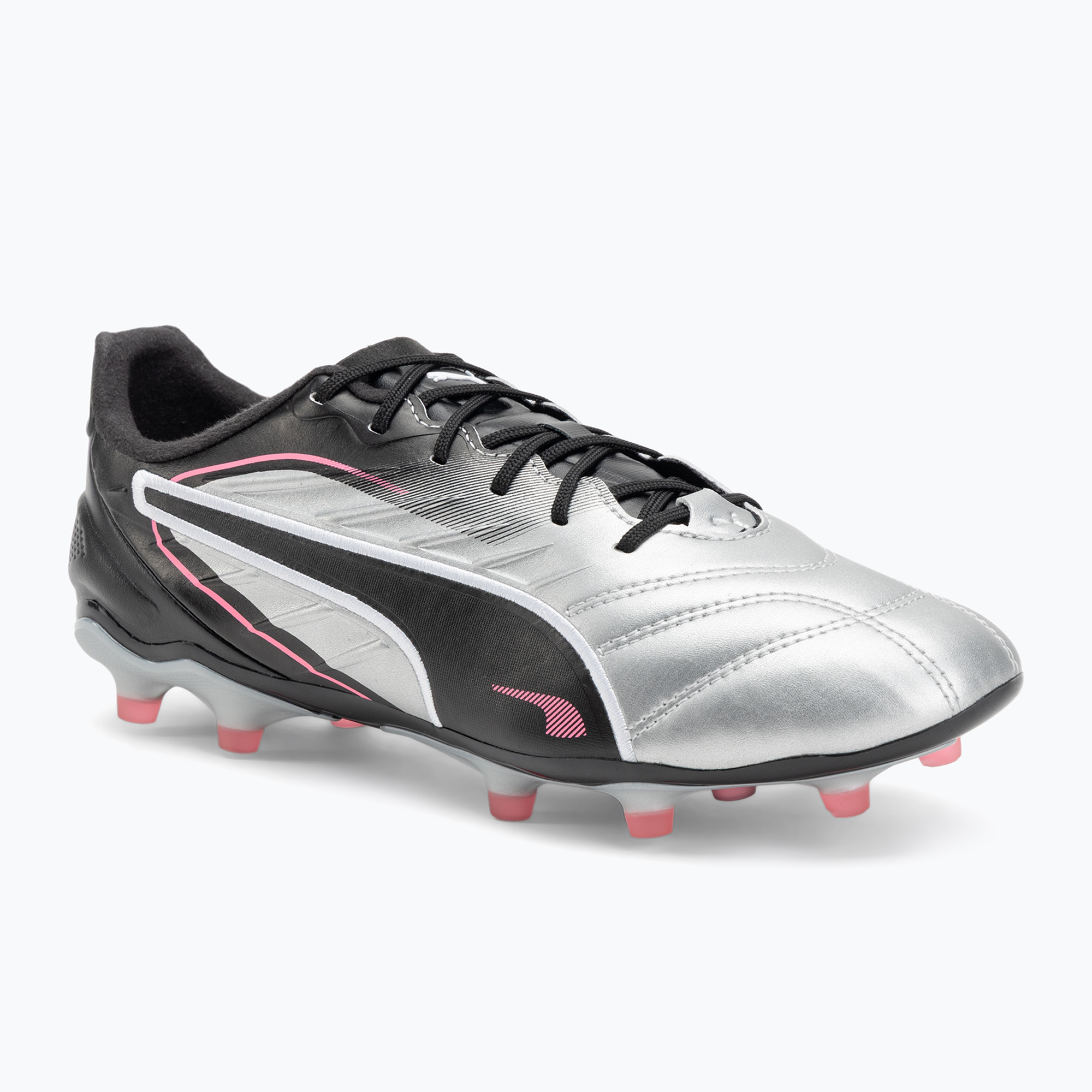 Pánske kopačky PUMA King Pre FG/AG puma silver/puma black/sun struck/puma white (King Pro FG/AG 108308 02)