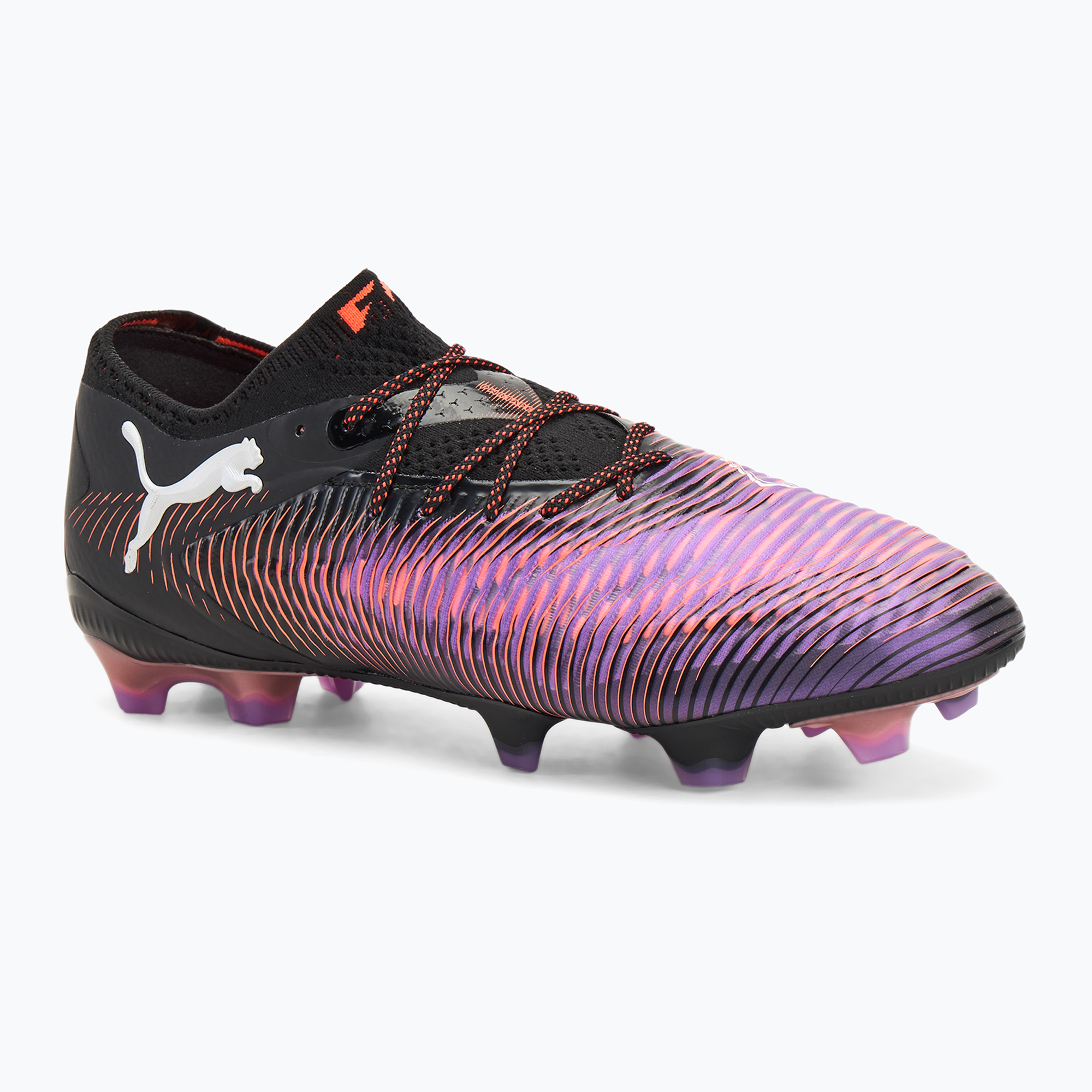 Pánske kopačky PUMA Future 8 Ultimate Low FG puma black/puma white/glowing red (Future 8 Ultimate Low FG 108361 01)