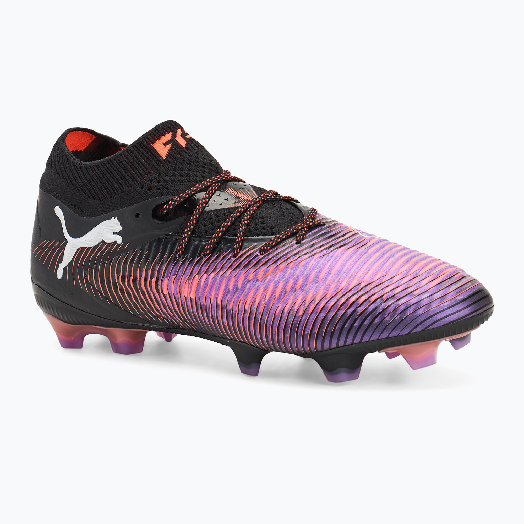 Pánske kopačky PUMA Future 8 Ultimate FG puma black/puma white/glowing red (Future 8 Ultimate FG 108138 01)