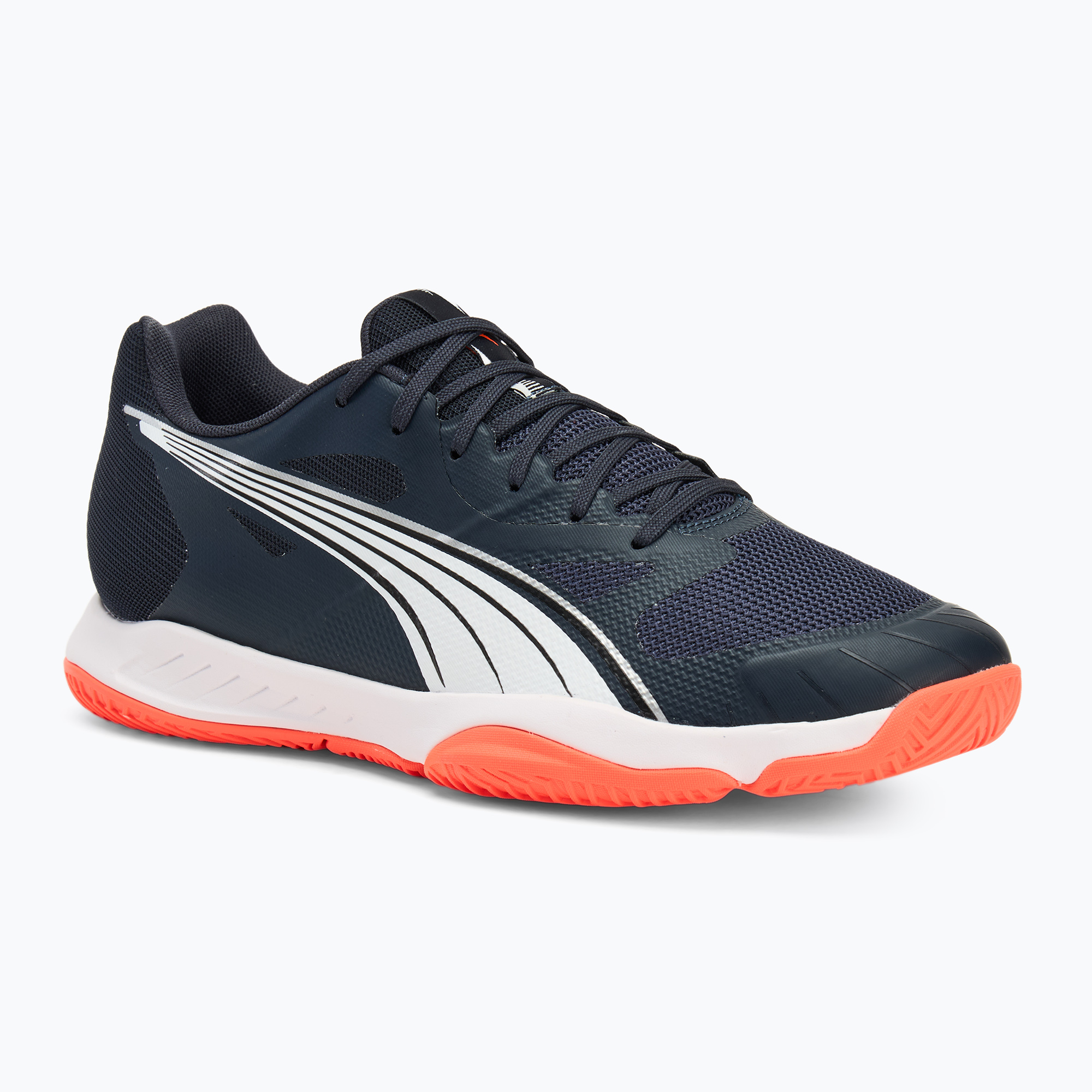 Hádzanárske topánky PUMA Eliminate Turbo parisian night/ puma white/ glittering red (Eliminate Turbo 10829901)