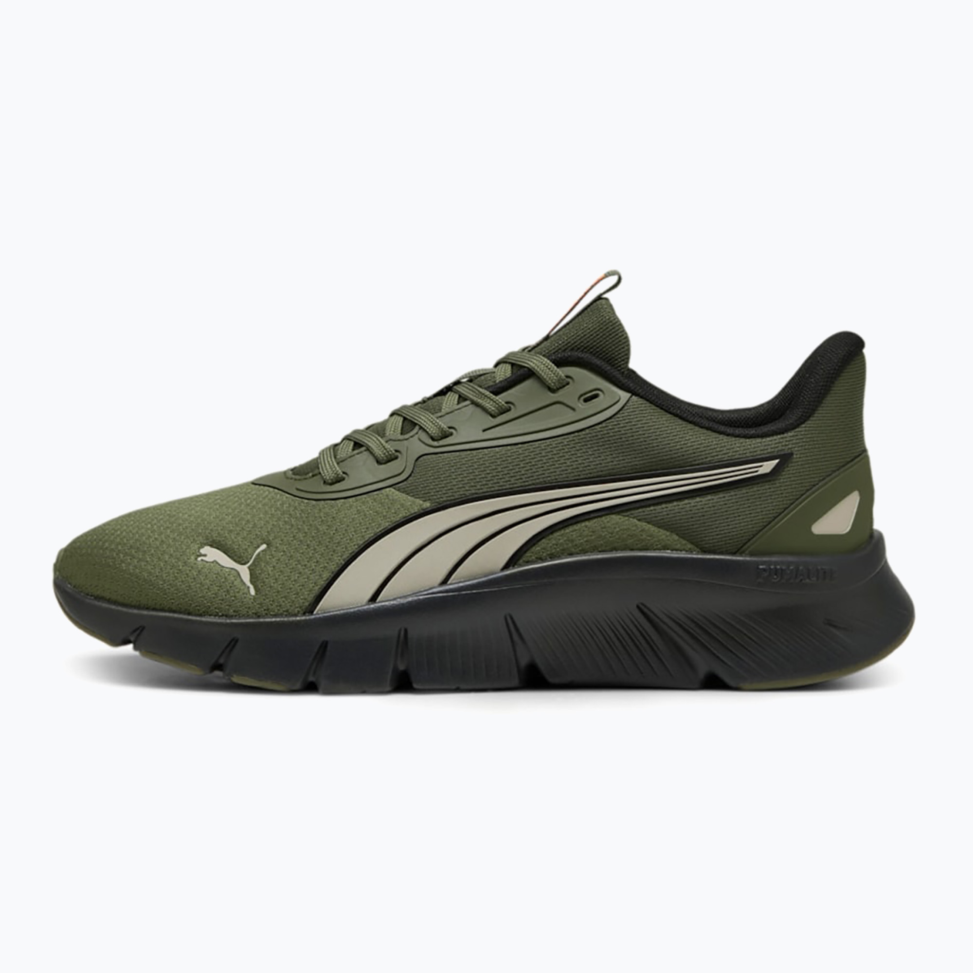 PUMA Flexfocus Lite Modern Woven bežecká obuv loden green/desert dust (Flexfocus Lite Modern Woven 311481 05)