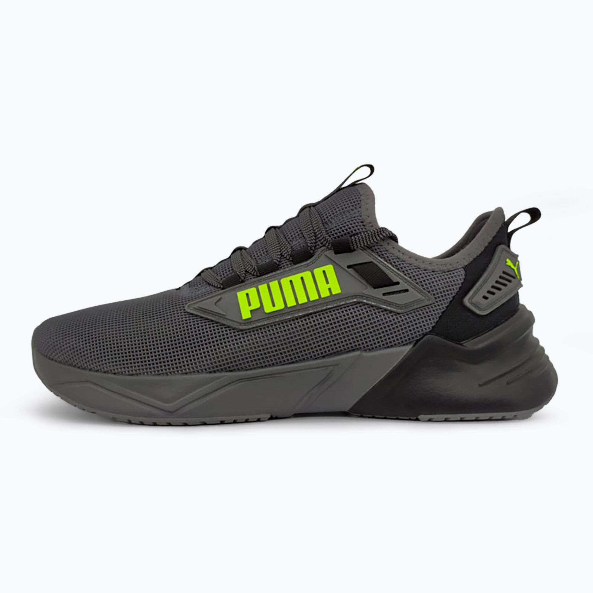 PUMA Retaliate 3 Unwavered bežecká obuv puma black/cool dark gray/yellow alert (Retaliate 3 Unwavered 310976 01)
