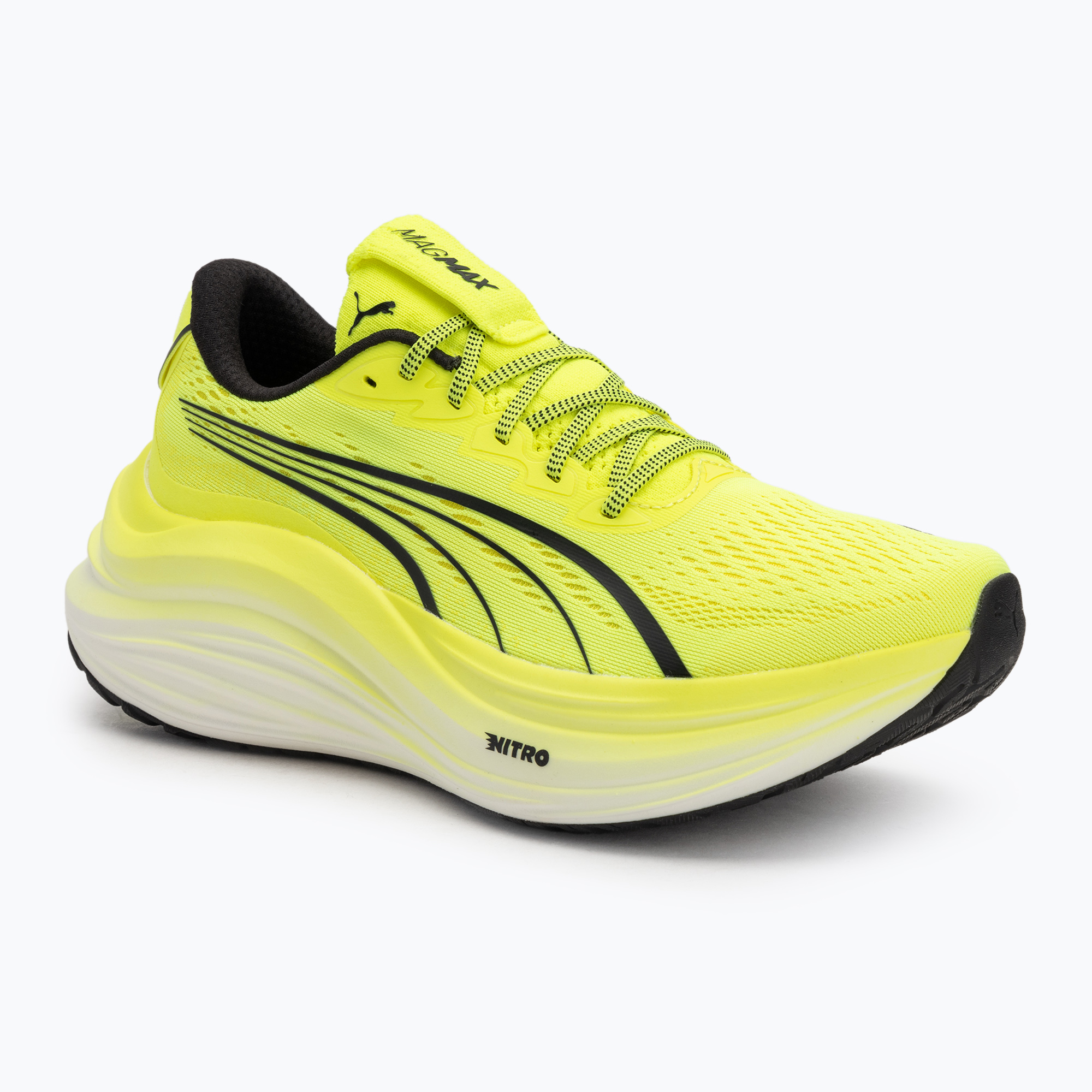 Pánske bežecké topánky PUMA MagMax Nitro yellow alert/puma black (MagMax Nitro 310088 08)