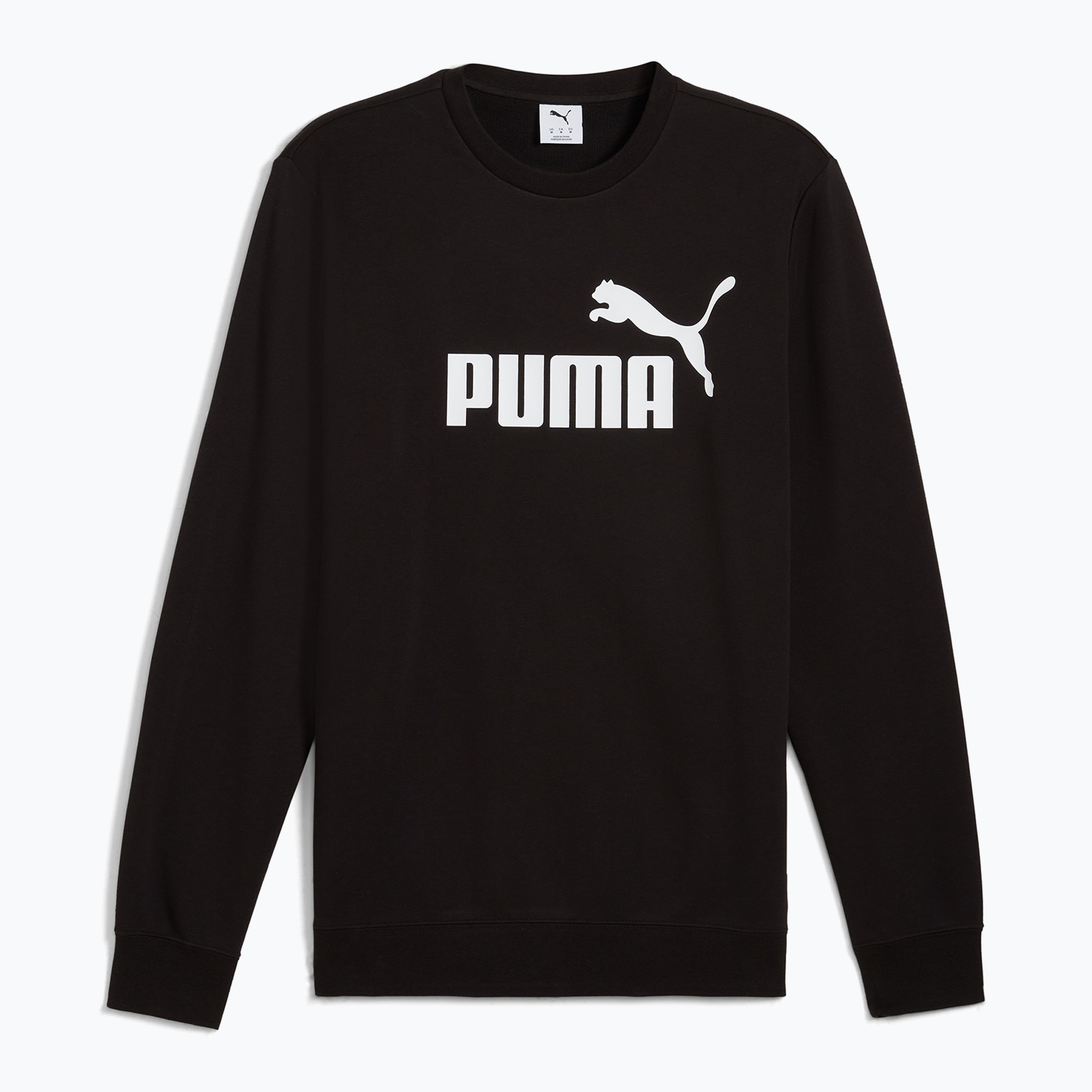 Pánska mikina PUMA ESS No. 1 Logo Crew TR puma čierna (ESS No. 1 Logo Crew TR 682560 01)