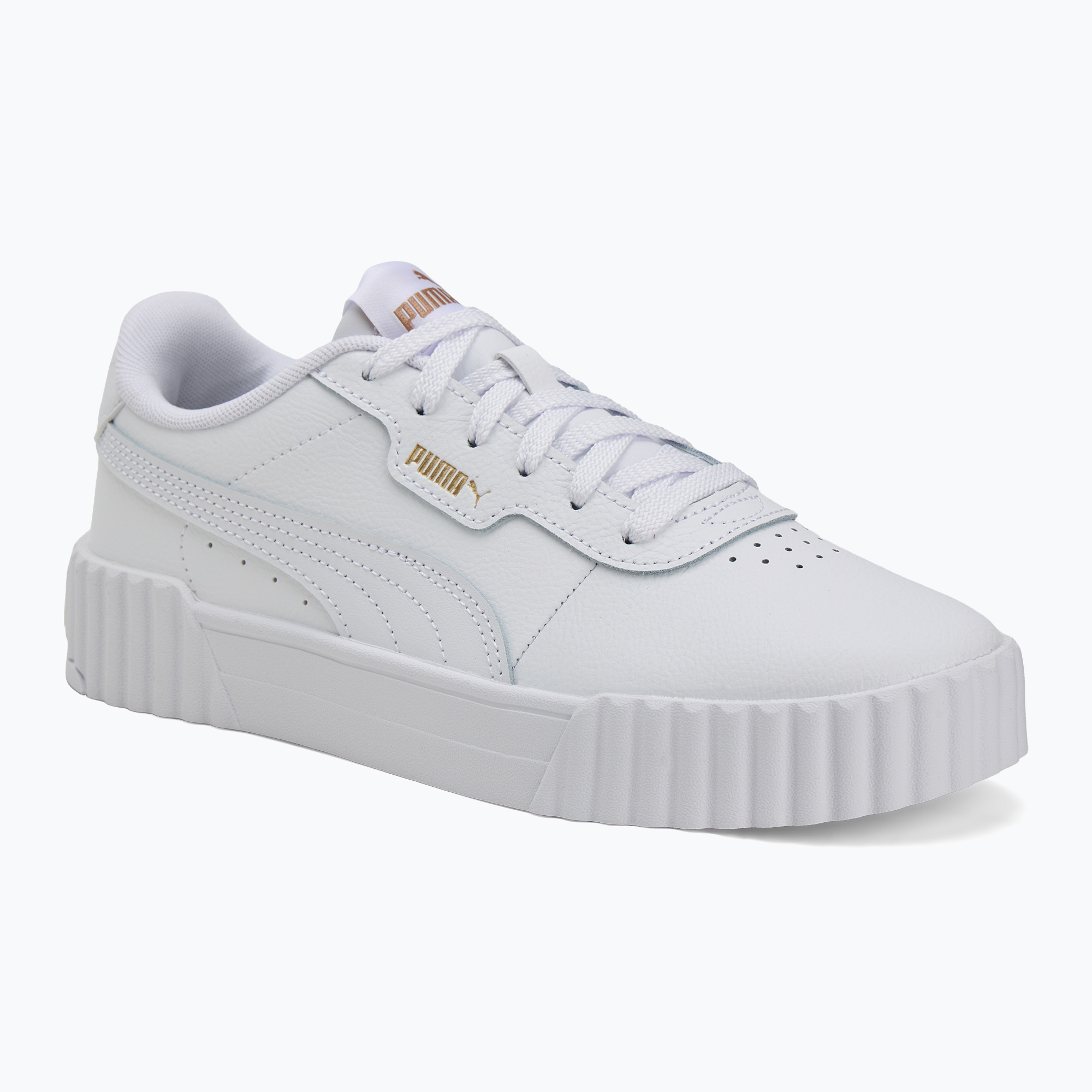 Dámska obuv PUMA Carina 3.0 puma white/puma gold (Carina 3.0 400365 01)