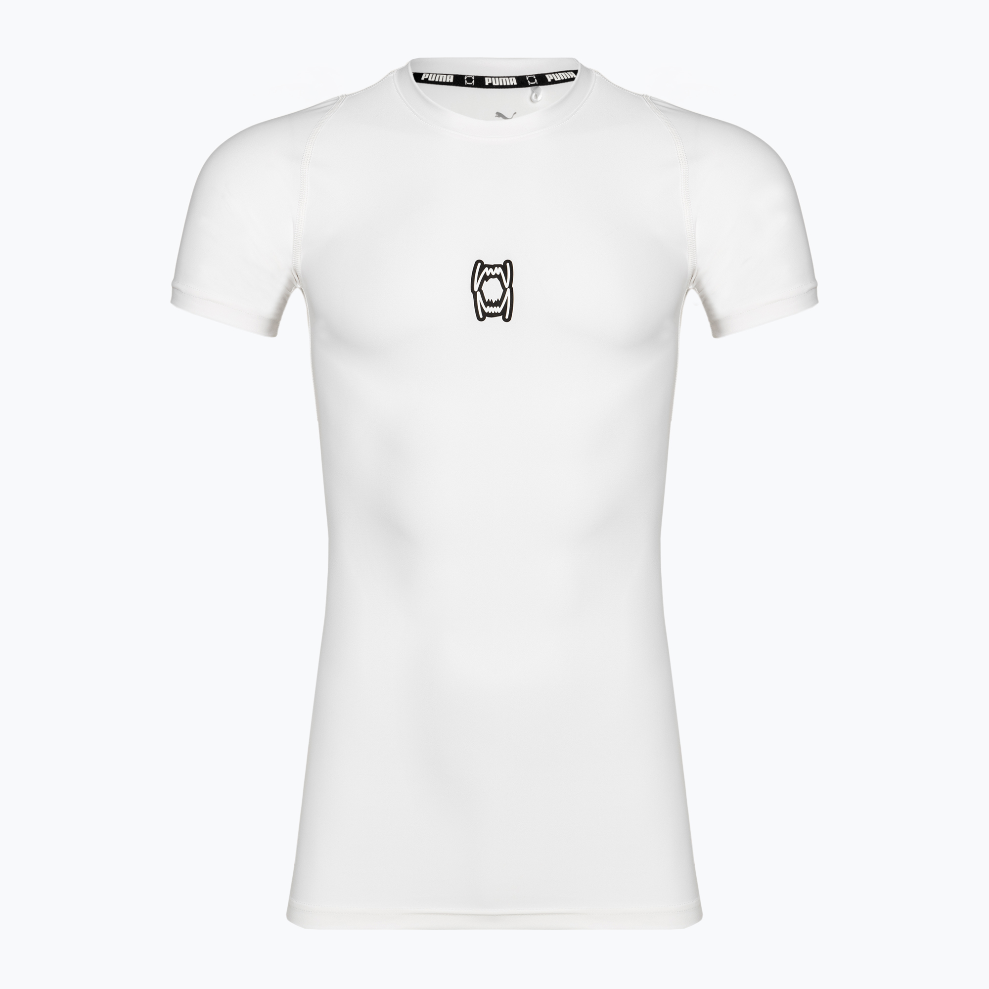 Pánske basketbalové tričko PUMA Hoops Team SS Baselayer puma white (Hoops Team SS Baselayer 676631 02)