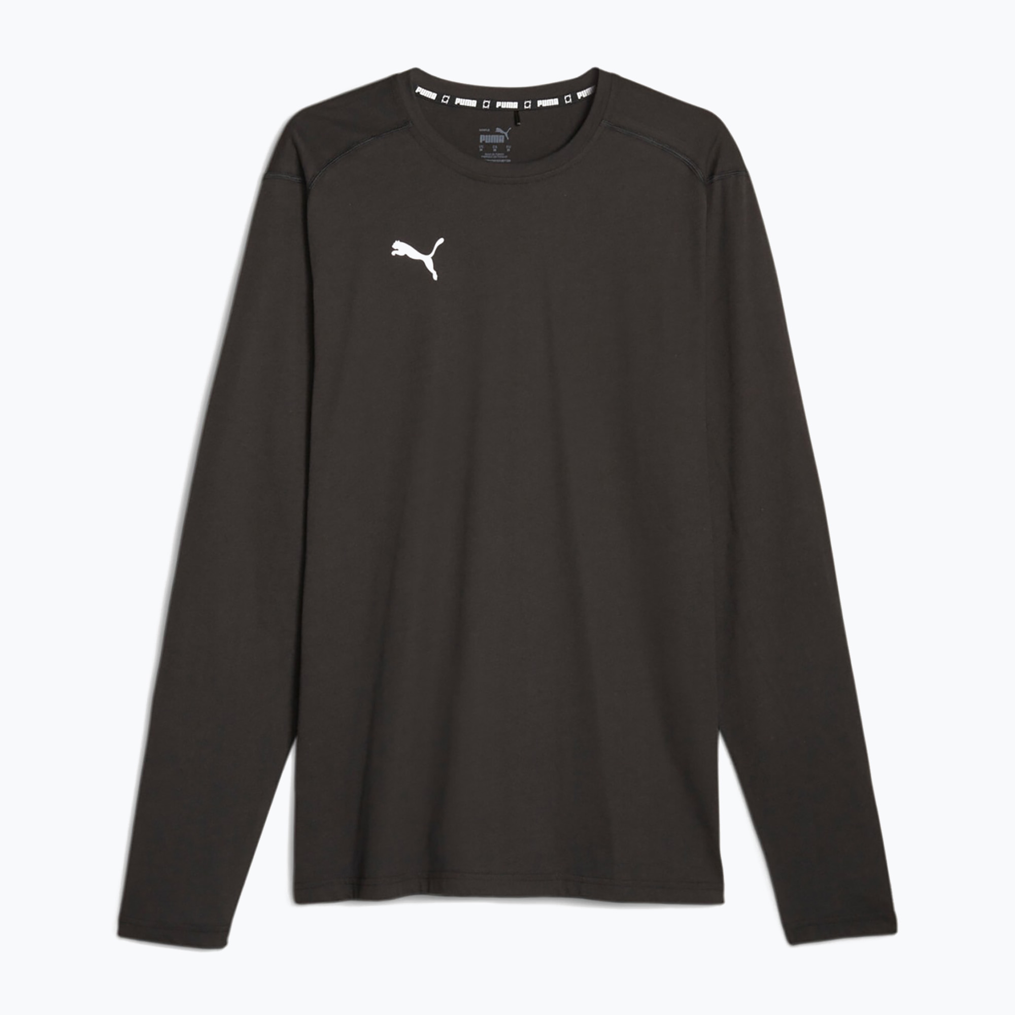 Pánske basketbalové tričko s dlhým rukávom PUMA Hoops Team Drycell LS Tee puma black (Hoops Team Drycell LS Tee 676644 01)