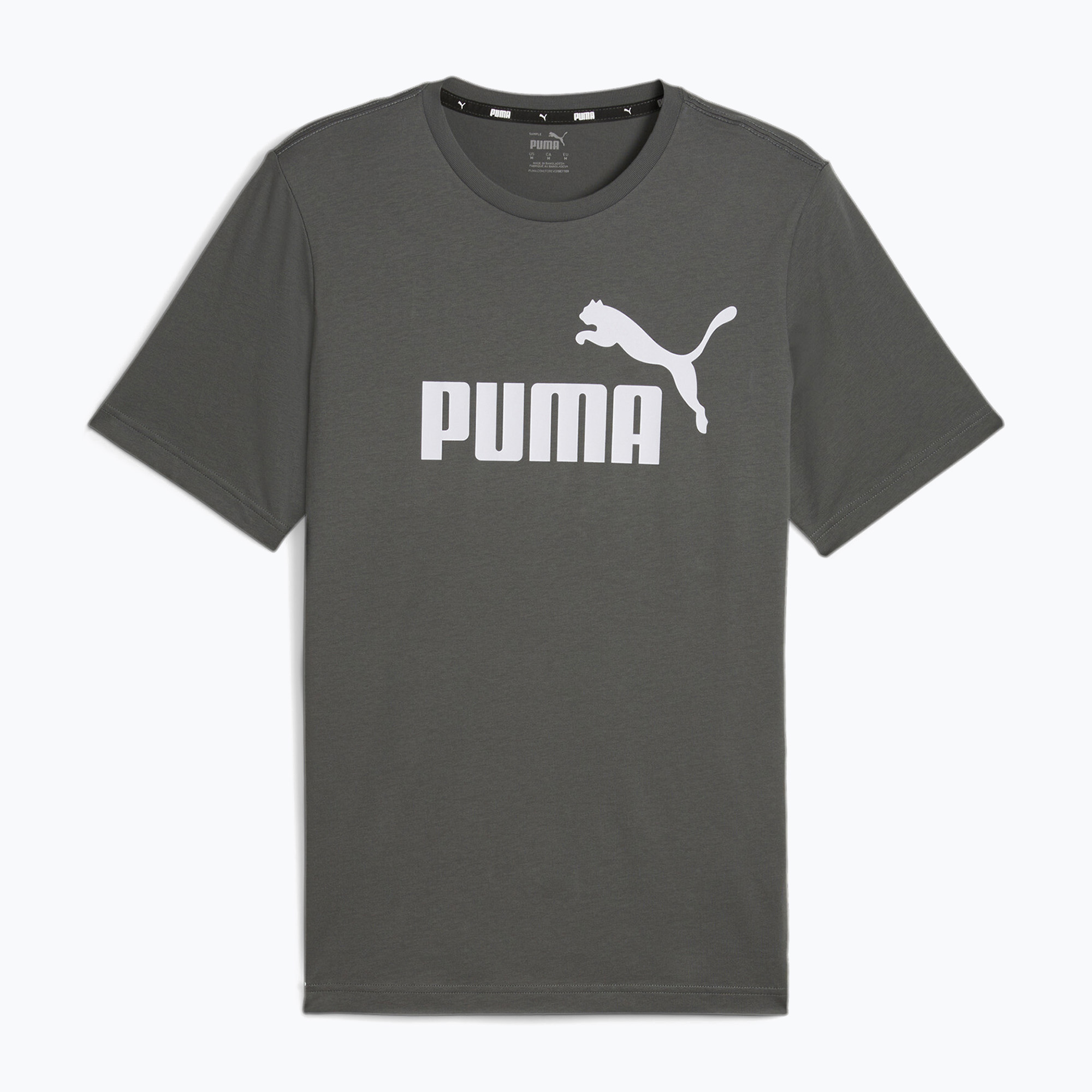 Pánske tričko PUMA Es Logo Tee (S) mineral grey (Es Logo Tee (S) 586667 69)