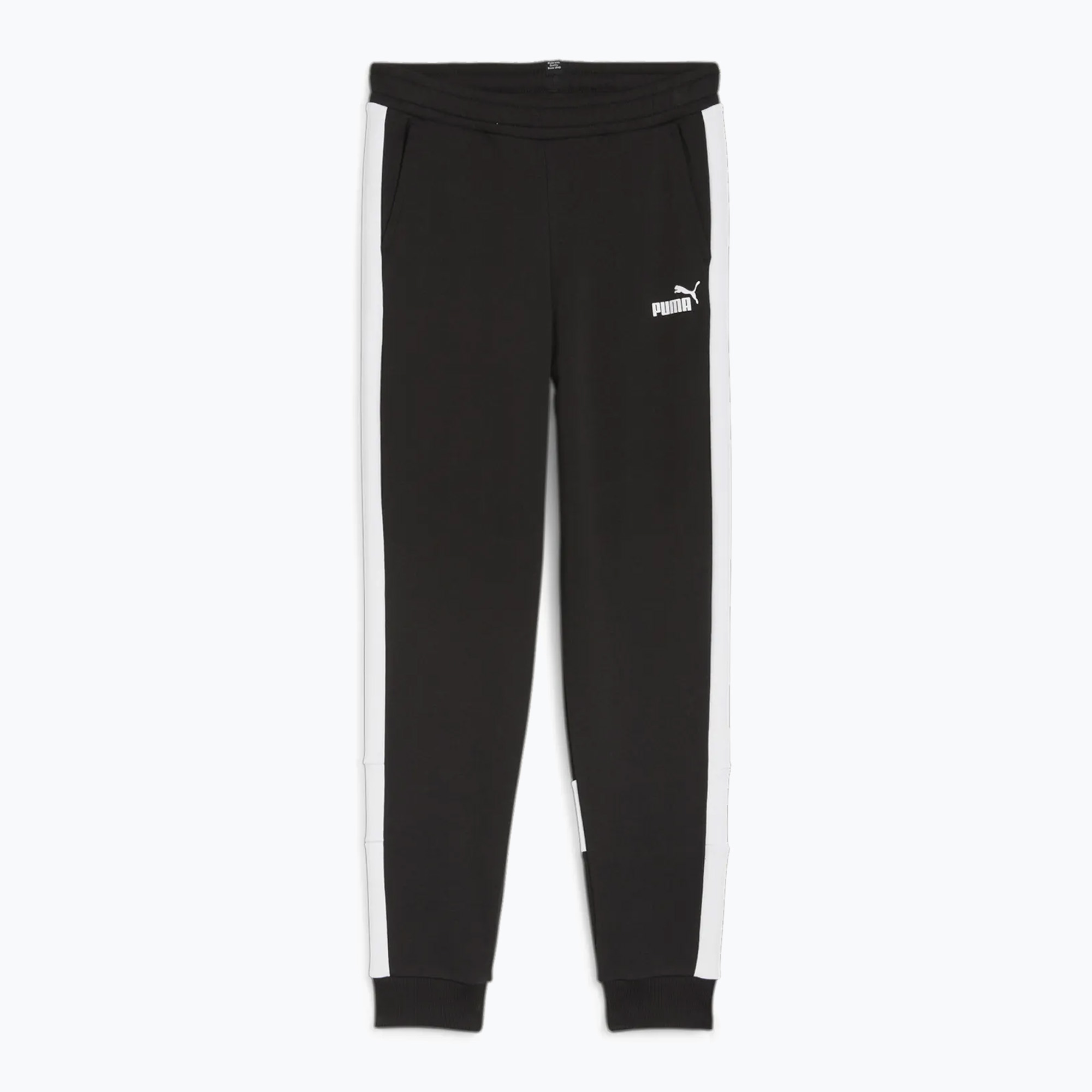 Detské tepláky PUMA ESS Block TR puma black