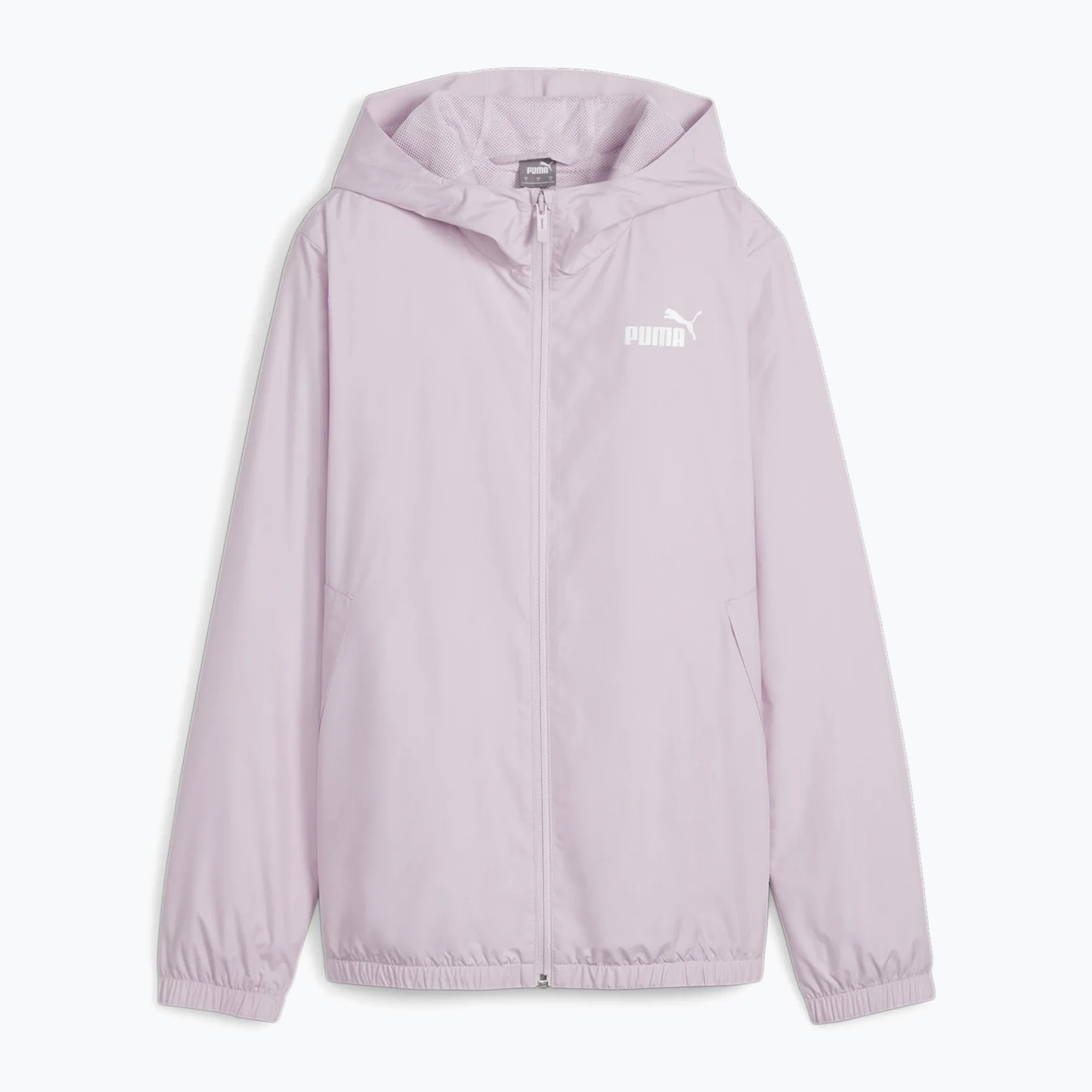 Dámska bunda PUMA ESS Solid Windbreaker Hoodie grape mist (ESS Solid Windbreaker Hoodie 847494)