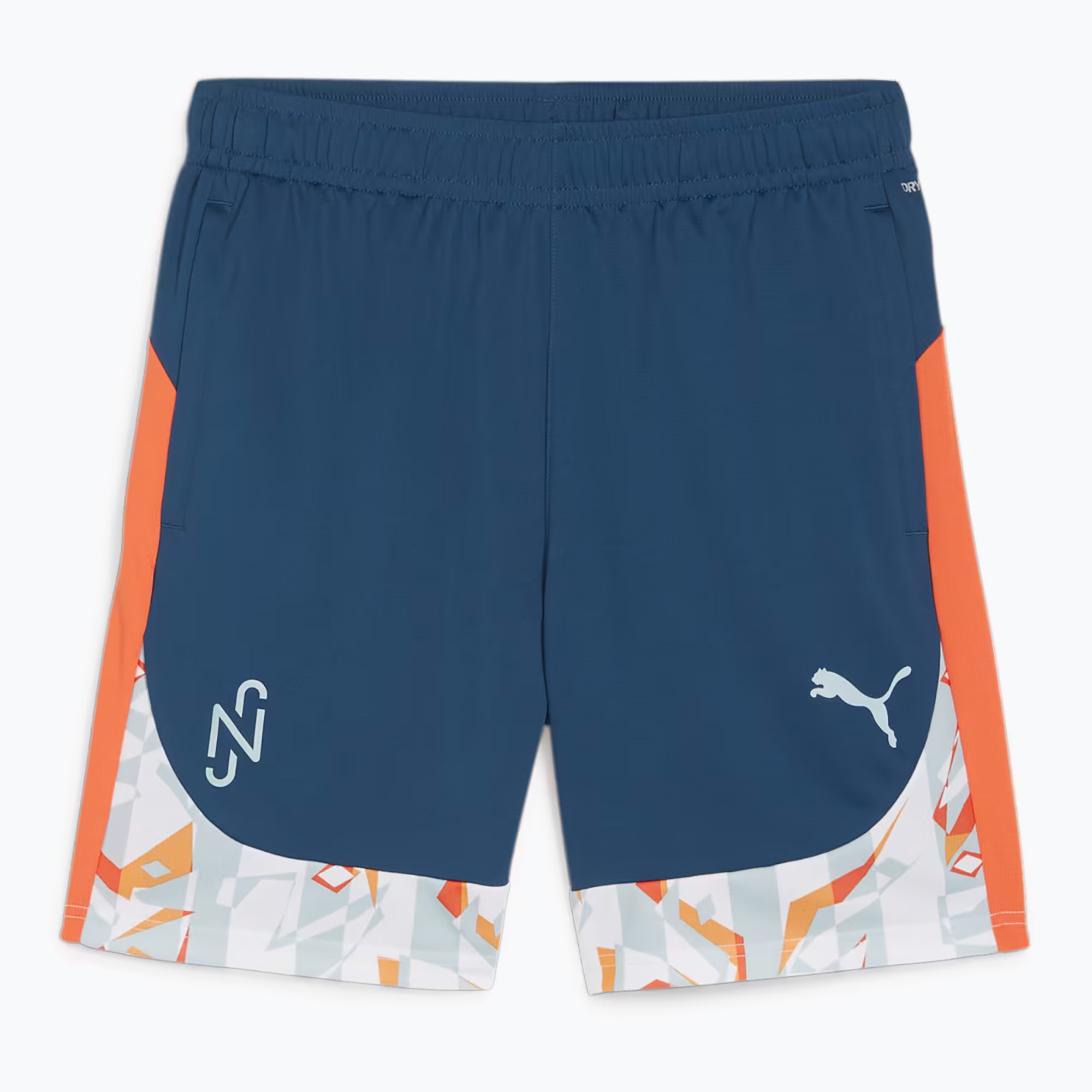 Pánske futbalové šortky PUMA Neymar JR Creativity Training ocean tropic/hot heat (Neymar JR Creativity Training 658952)