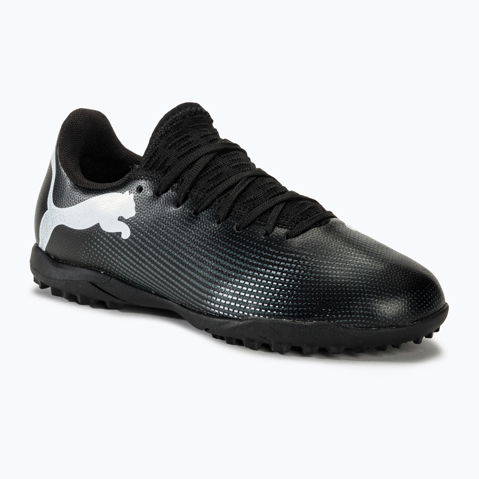 Detská futbalová obuv PUMA Future 7 Play TT puma black/puma white (Future 7 Play TT Jr 107737)