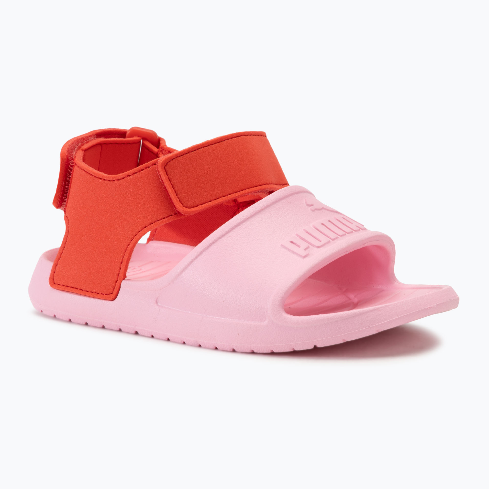 Detské sandále PUMA Divecat v2 Injex PS pink lilac/active red (Divecat v2 Injex PS 369546 16)