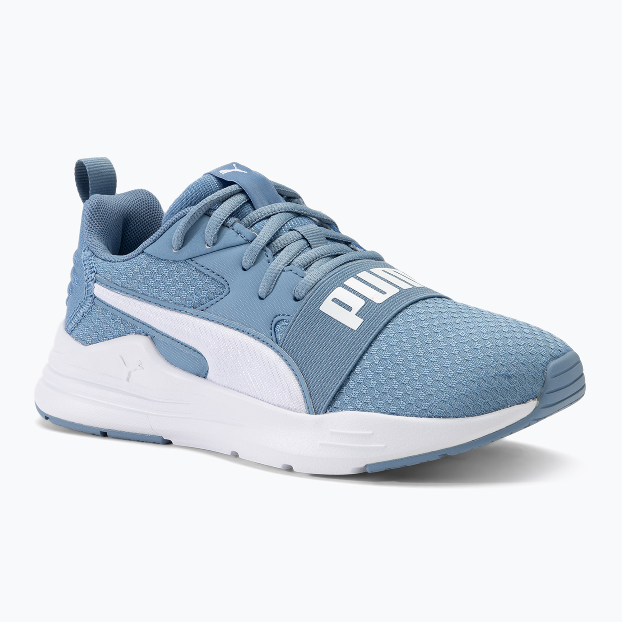 Detská obuv PUMA Wired Run Pure zen blue/puma white (Wired Run Pure 390847 12)
