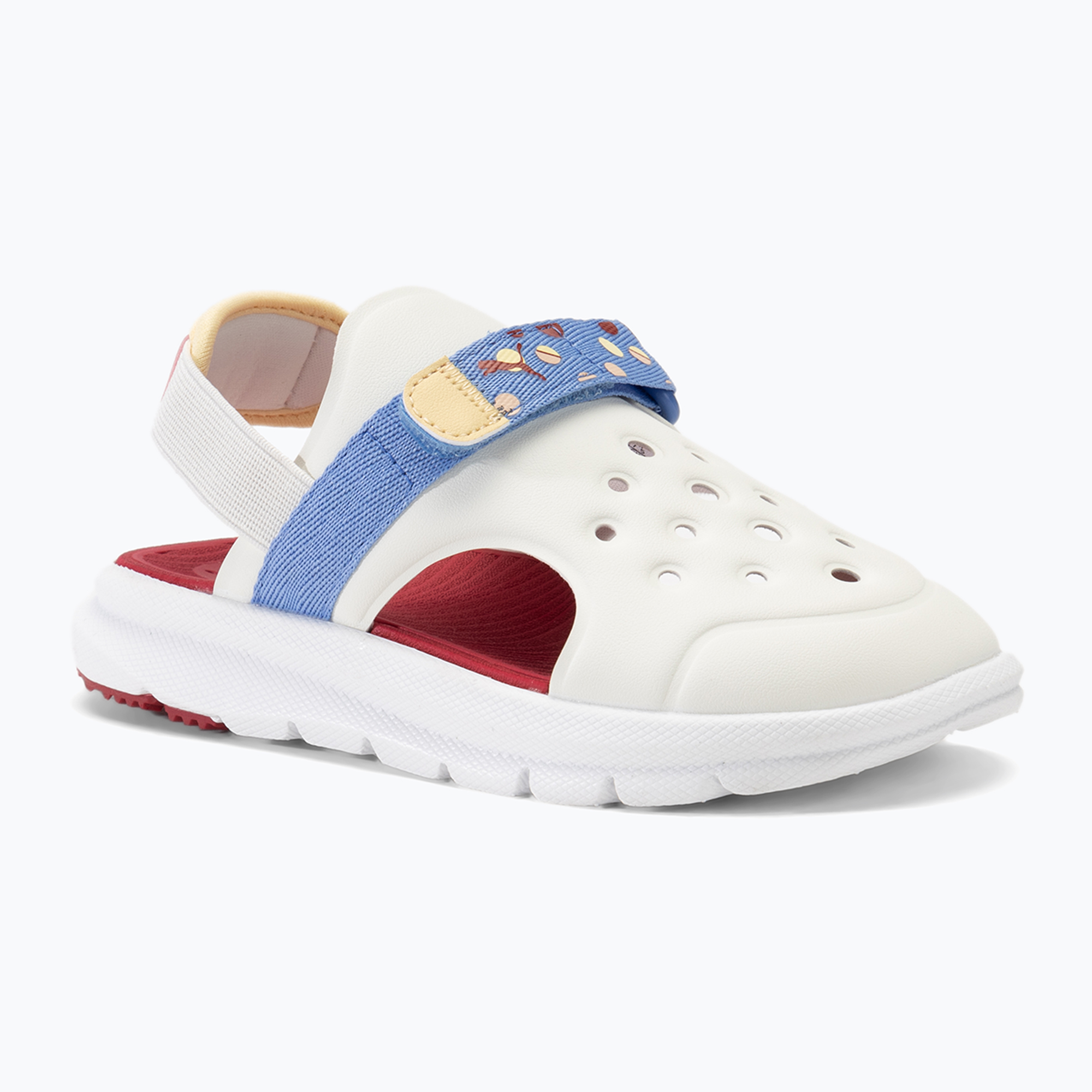 Detské sandále PUMA Evolve Summer Camp AC PS warm white/blue skies/chamomile (Evolve Summer Camp AC PS 395646 01)