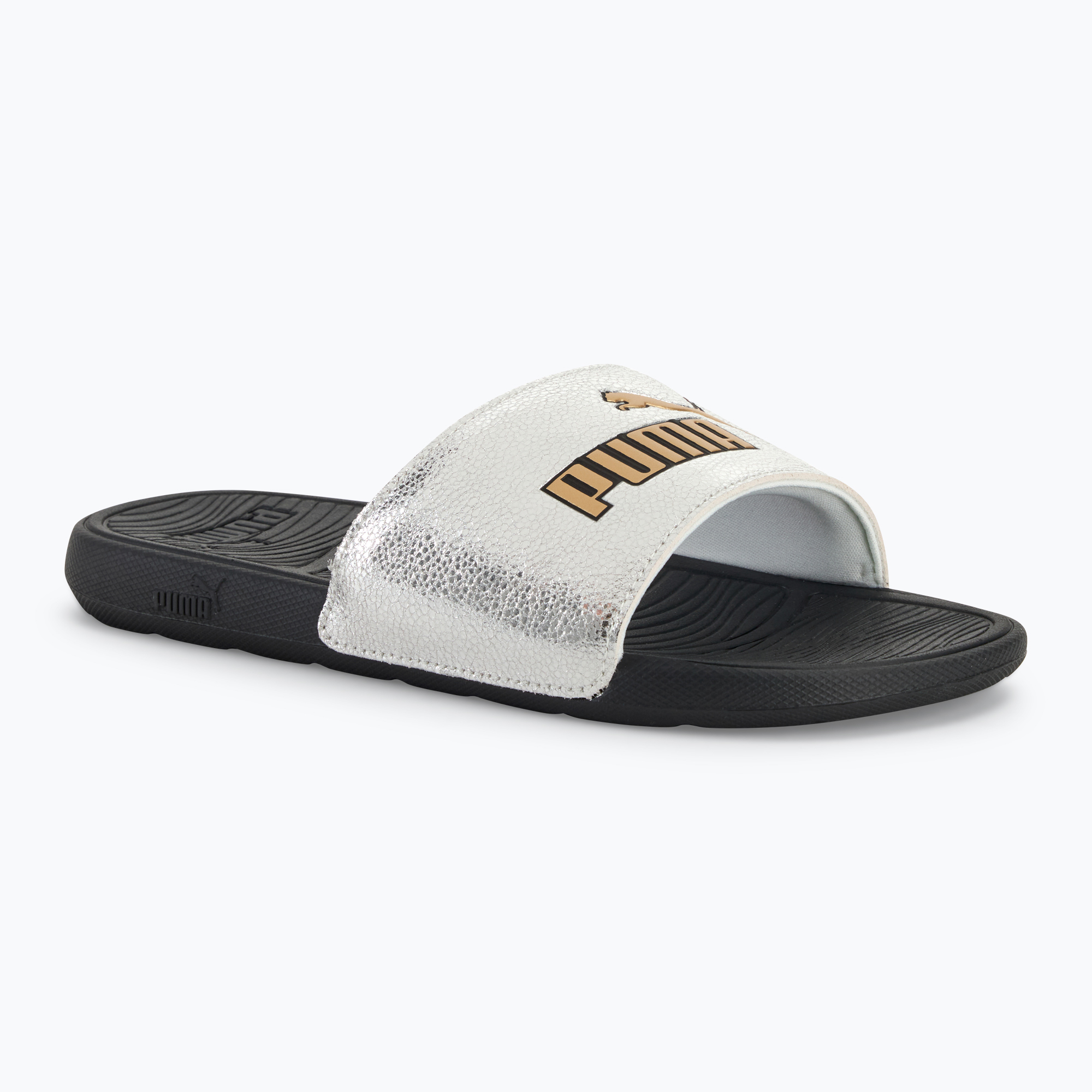 Šľapky PUMA Cool Cat 2.0 Metallic Shine puma silver/puma gold/puma black (Cool Cat 2.0 Metallic Shine 395395 02)