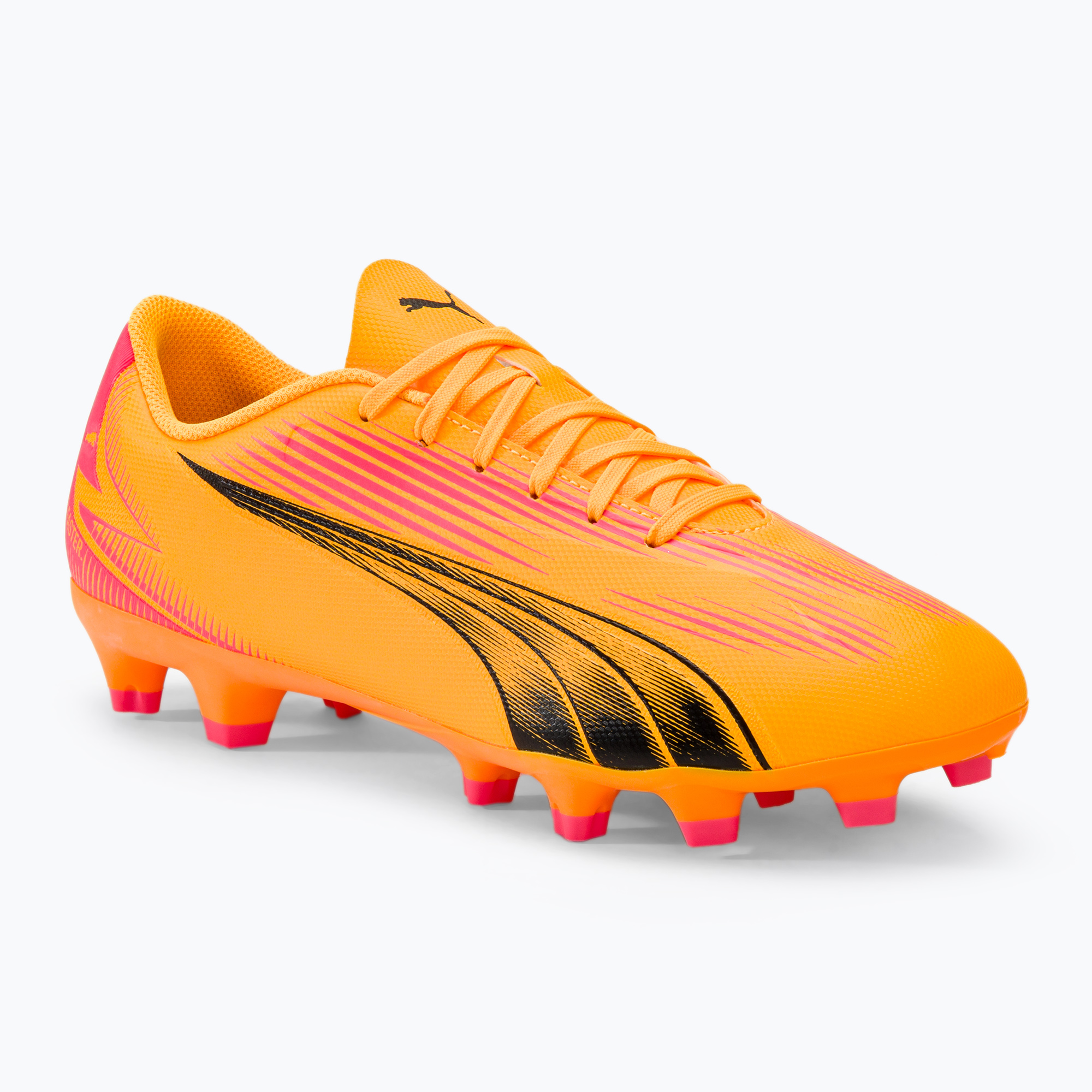 Kopačky PUMA Ultra Play FG/AG sunset glow/puma black/sun stream (Ultra Play FG/AG 107763 03)