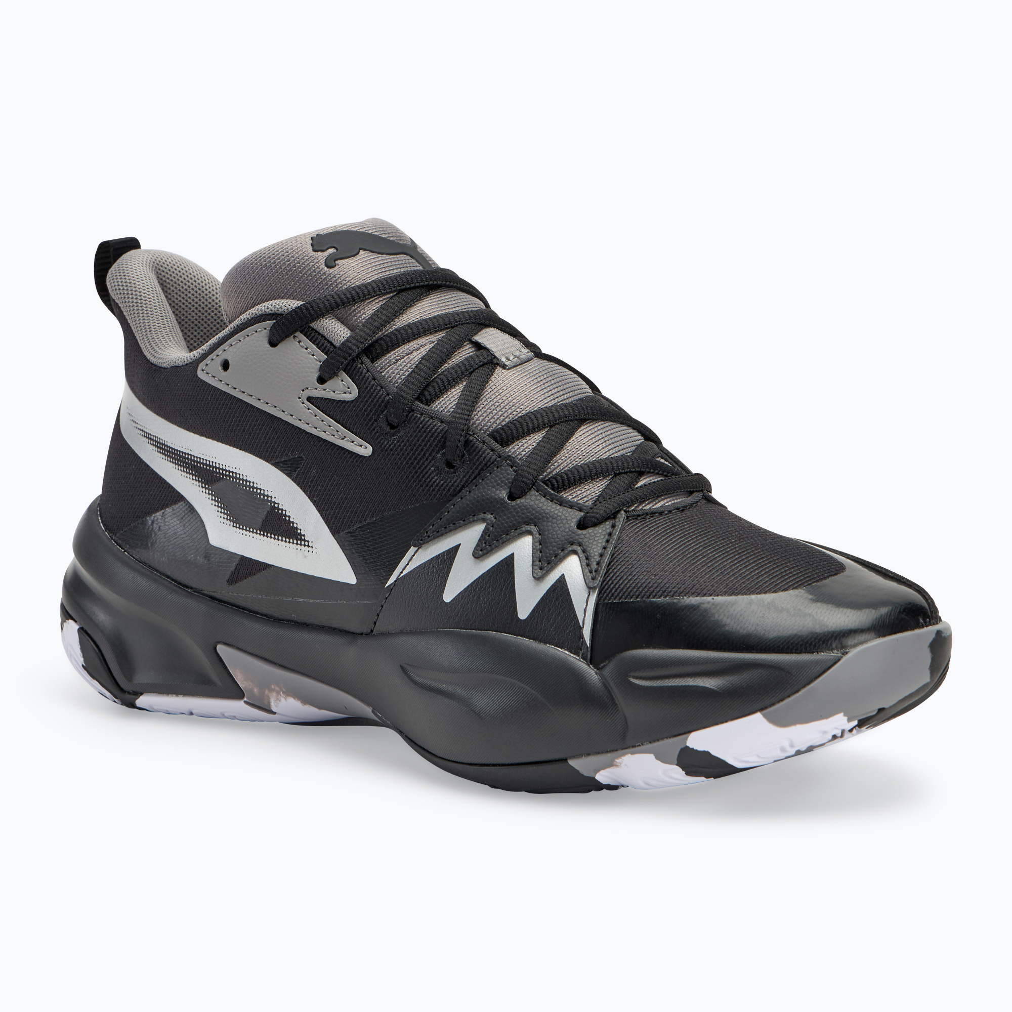 Pánska basketbalová obuv PUMA Genetics puma black/stormy slate (Genetics 309691)