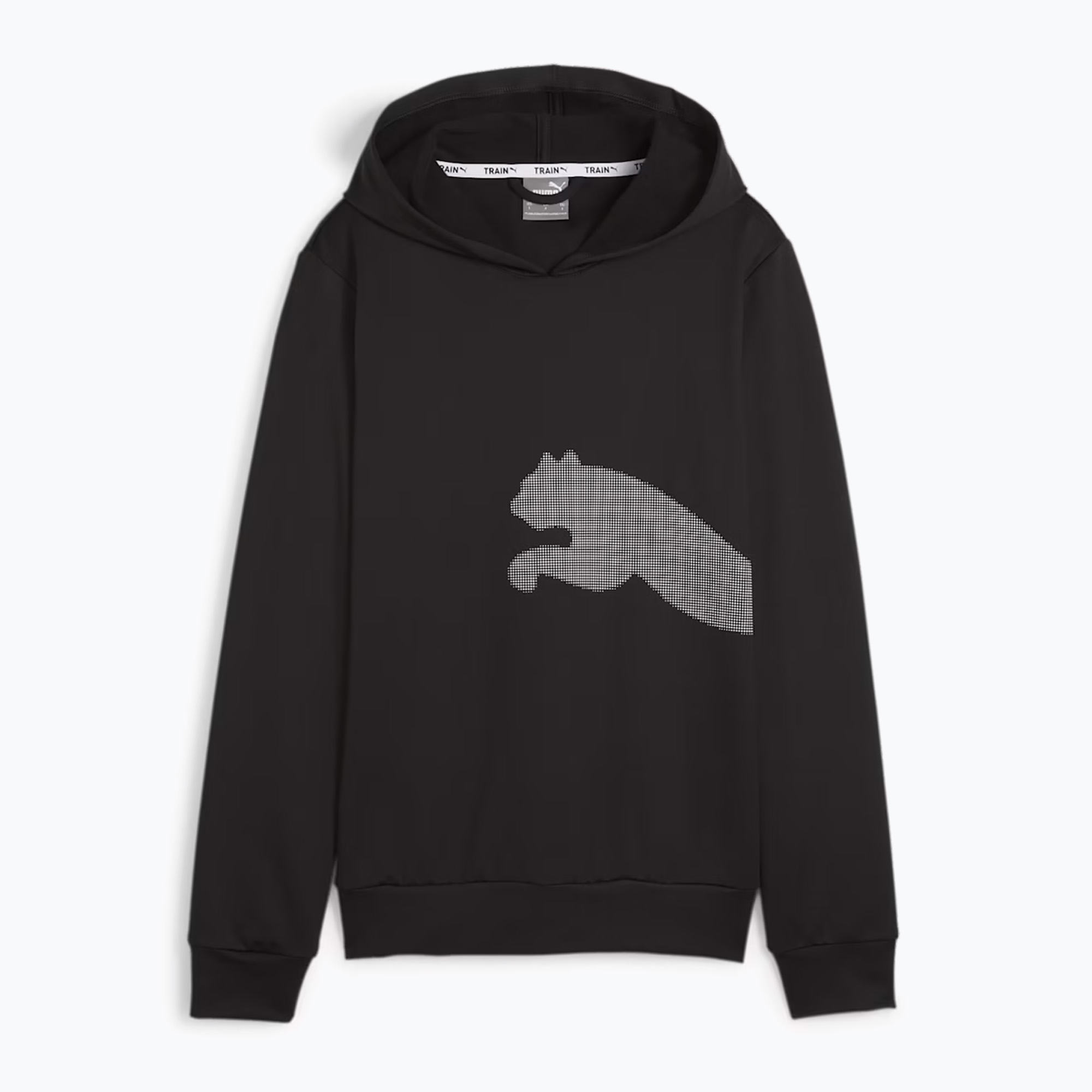 Dámska tréningová mikina PUMA Big Cat French Hoodie puma black (Big Cat French Terry Hoodie 525073)