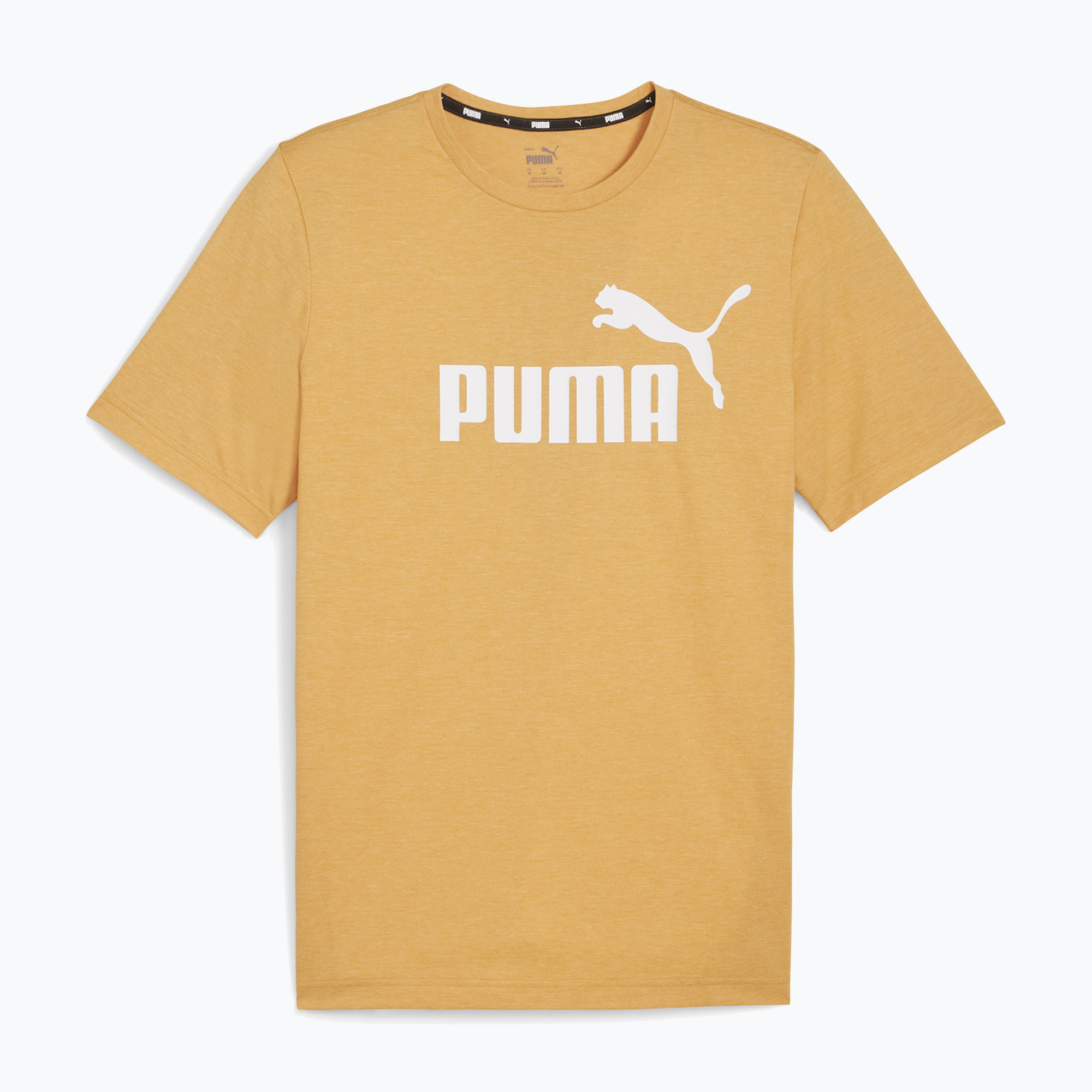 Pánske tričko PUMA Essentials Heather Tee ginger tea (Essentials Heather Tee 586736)