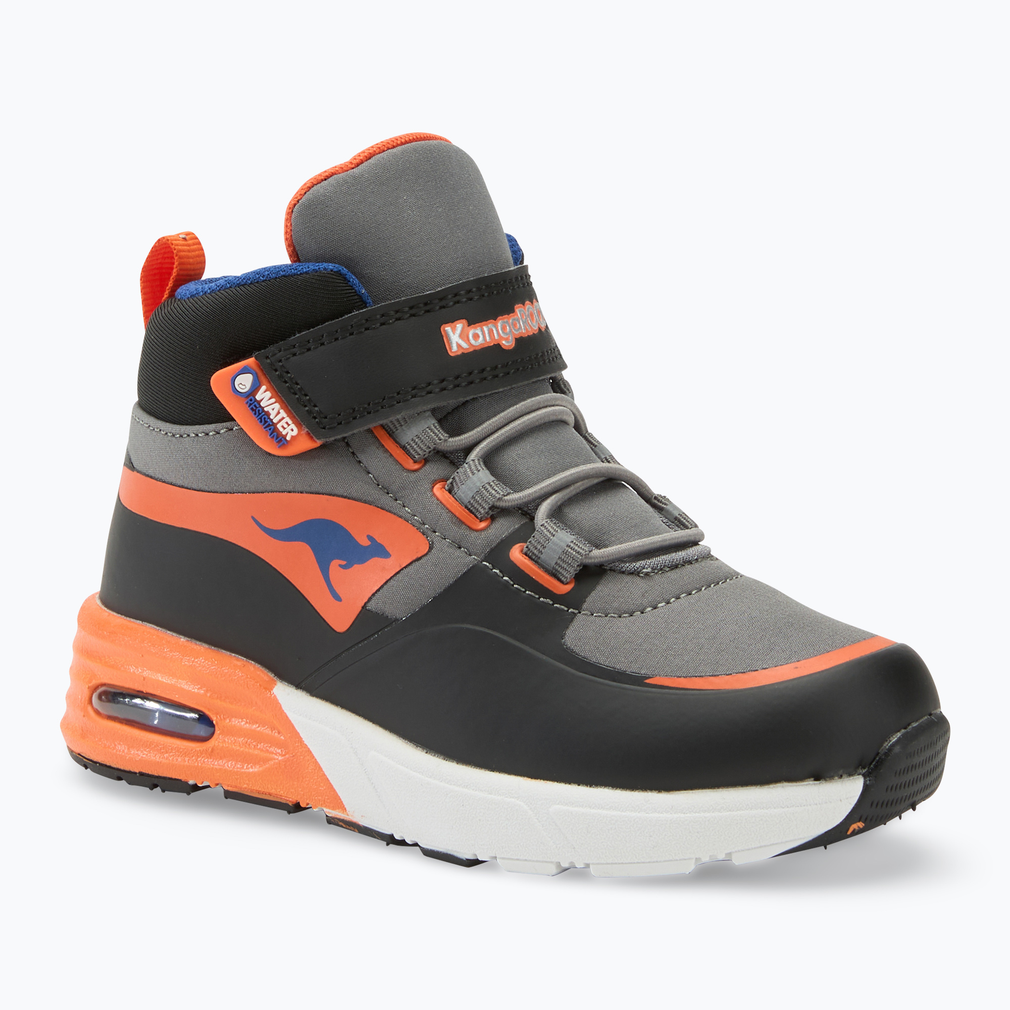 Detská obuv KangaROOS K-XI Creed Mid EV charcoal / flame (K-XI Creed Mid EV 00053-000-2244)
