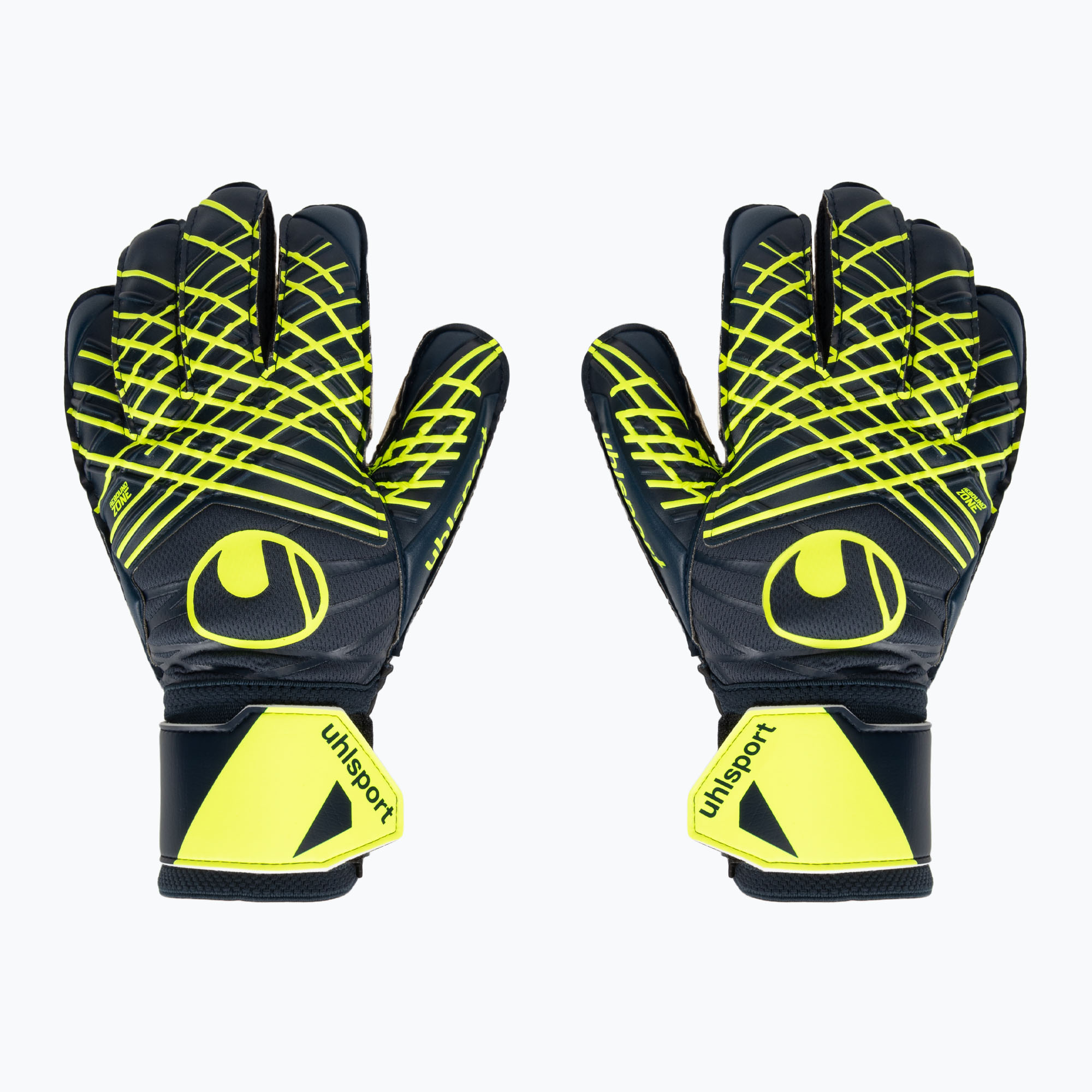 Brankárske rukavice uhlsport Prediction Soft Pro black/white/fluo orange (Prediction Soft Pro 101133701)