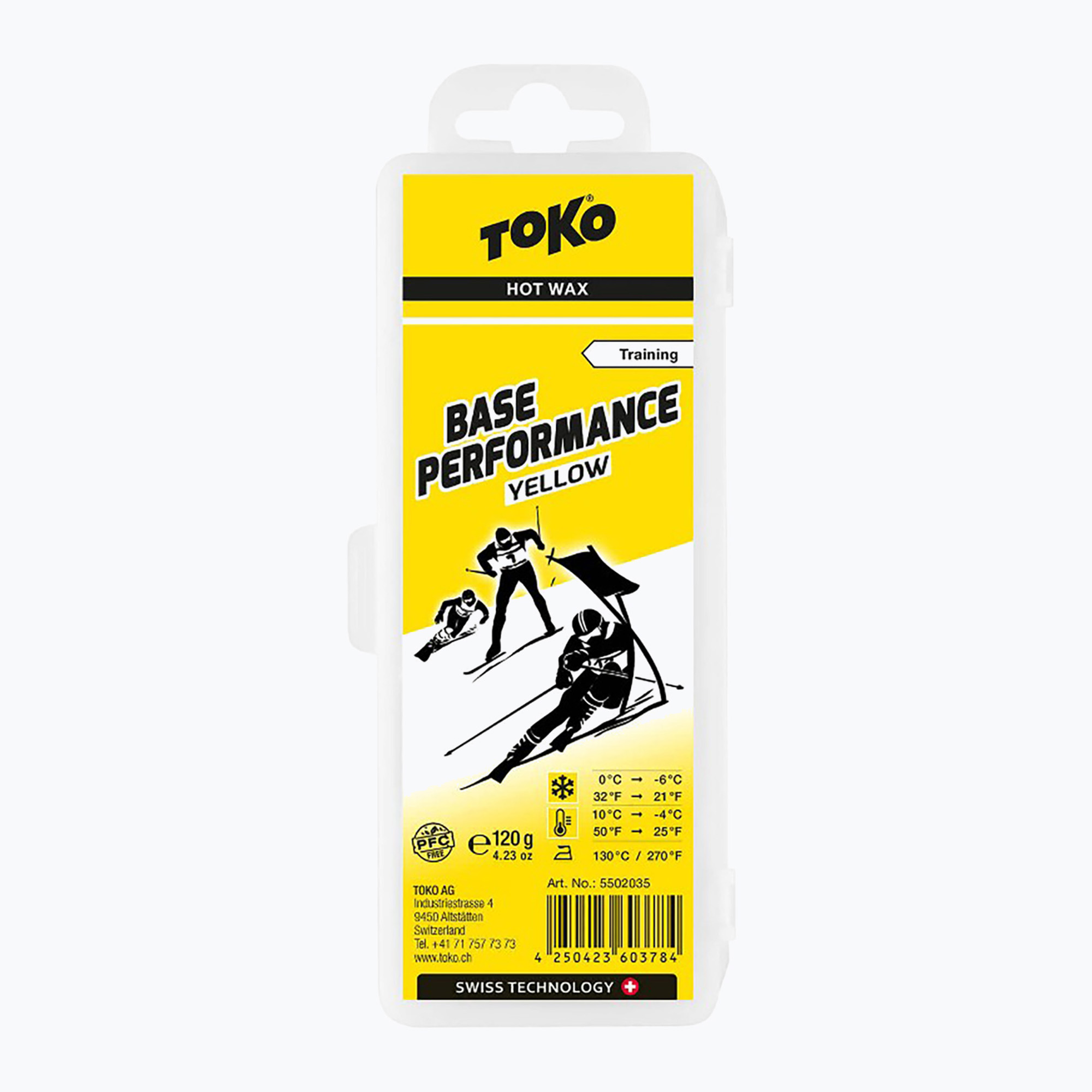 TOKO Base Performance Yellow 12g mazivo na lyže 55235 (Base Performance Yellow 5502035)