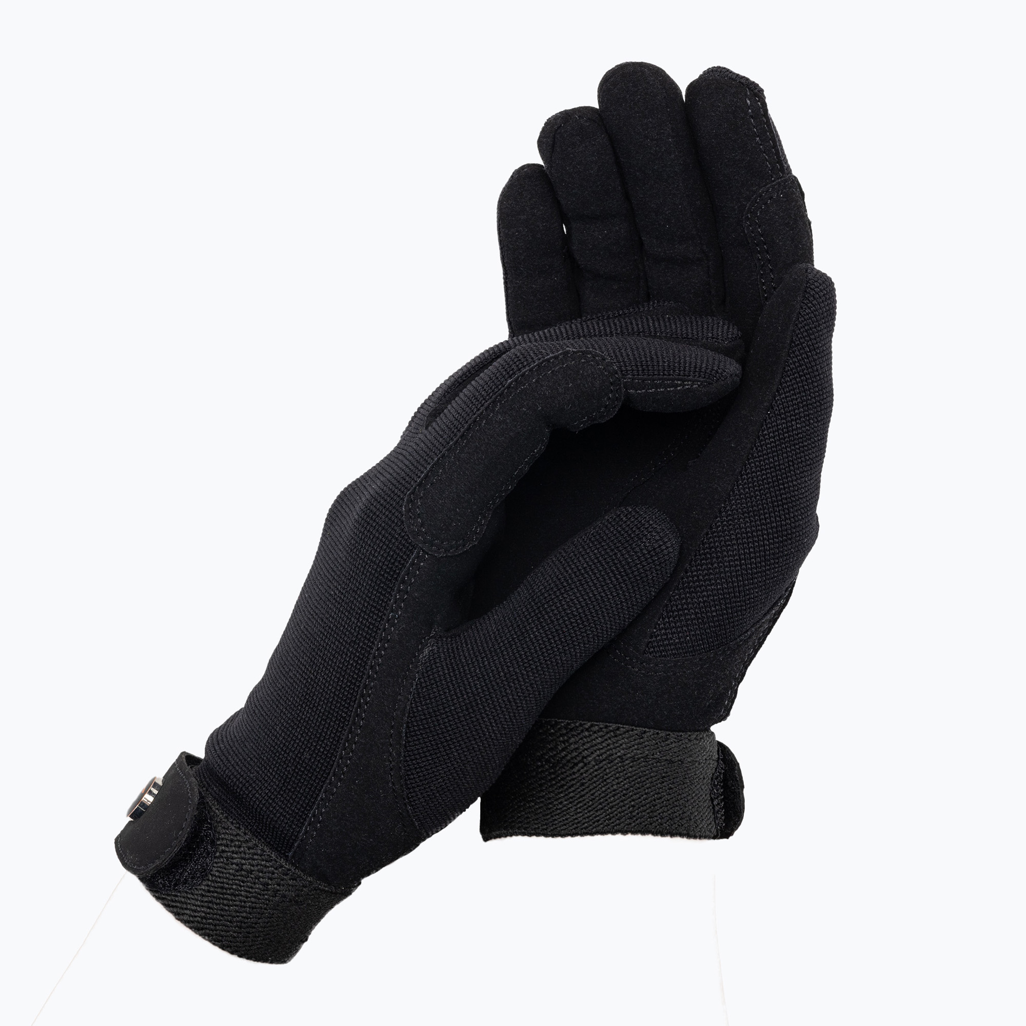 HaukeSchmidt jazdecké rukavice Jolly black 0111-316-03 (Jolly 0111-316-03-XS)