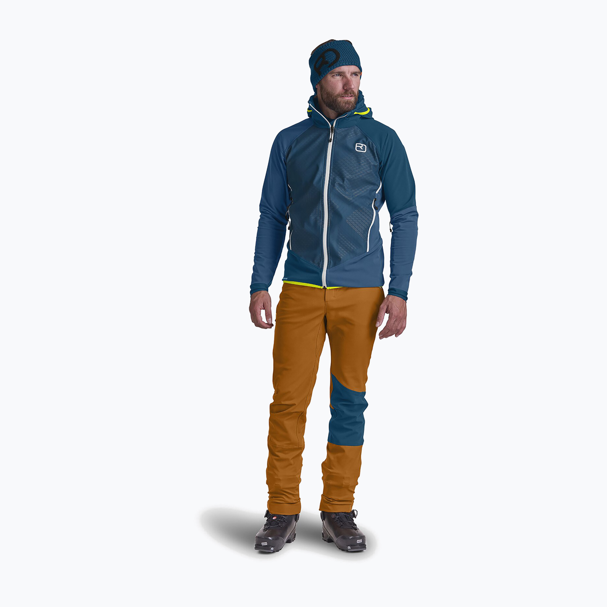 Pánska bunda ORTOVOX Col Becchei mountain blue
