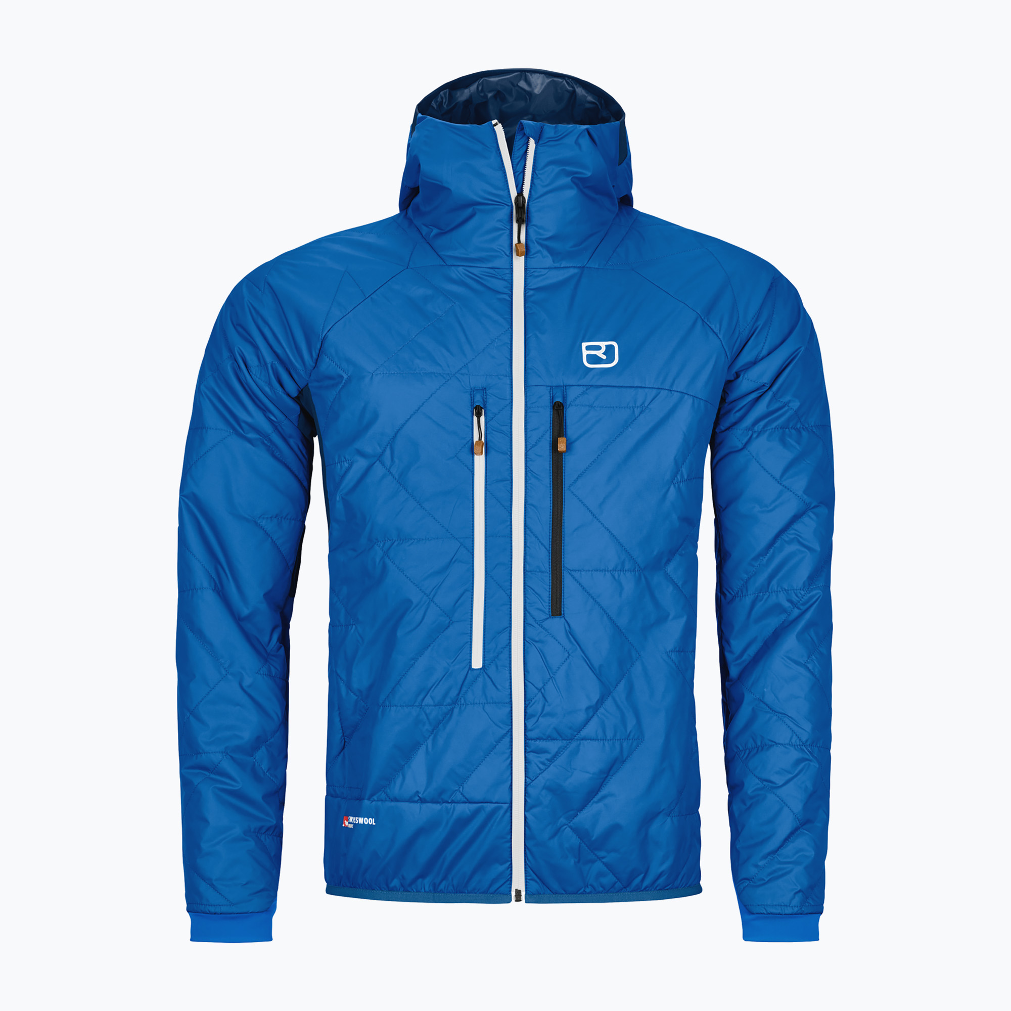 Pánska bunda ORTOVOX Swisswool Piz Boe modrá pozn. prekl. (Swisswool Piz Boe 6152600006)