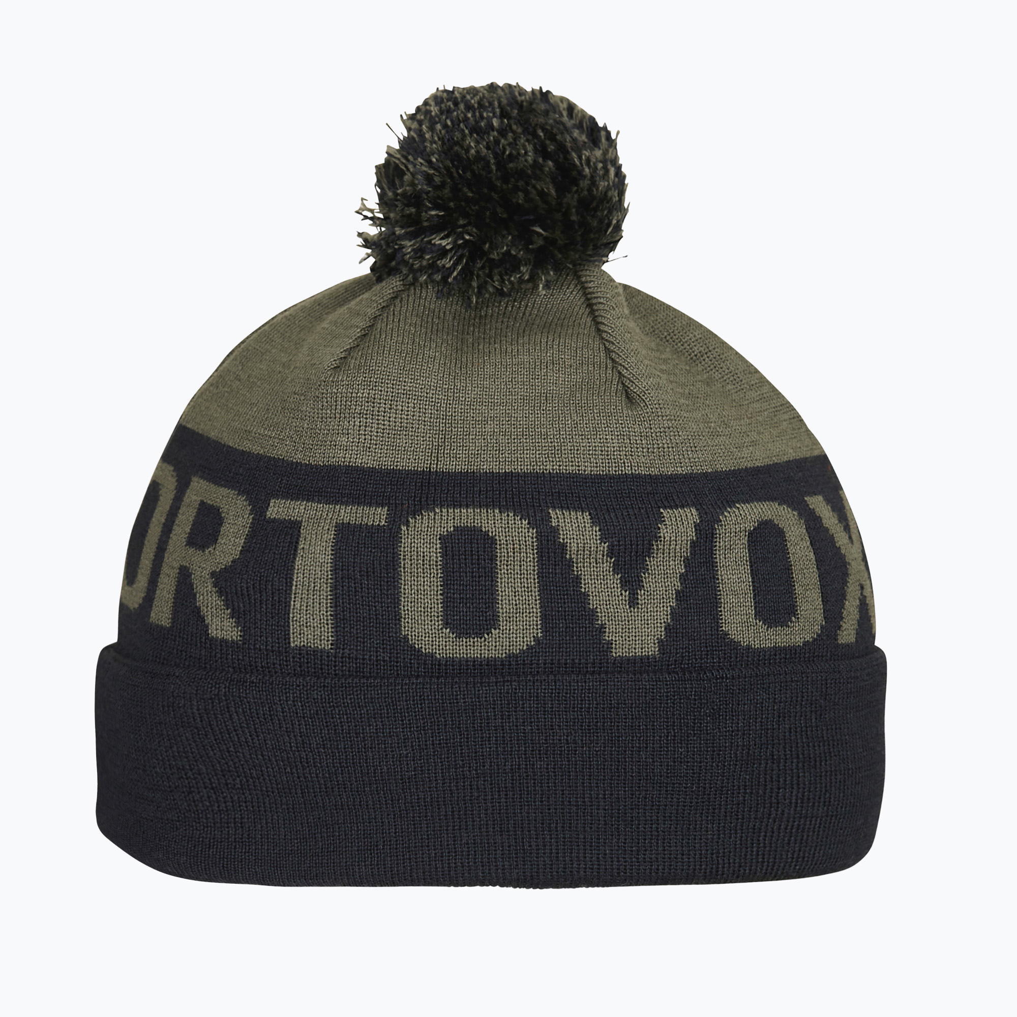 Zimná čiapka ORTOVOX Bobble Knit dark wild herbs (Bobble Knit 6806100002)