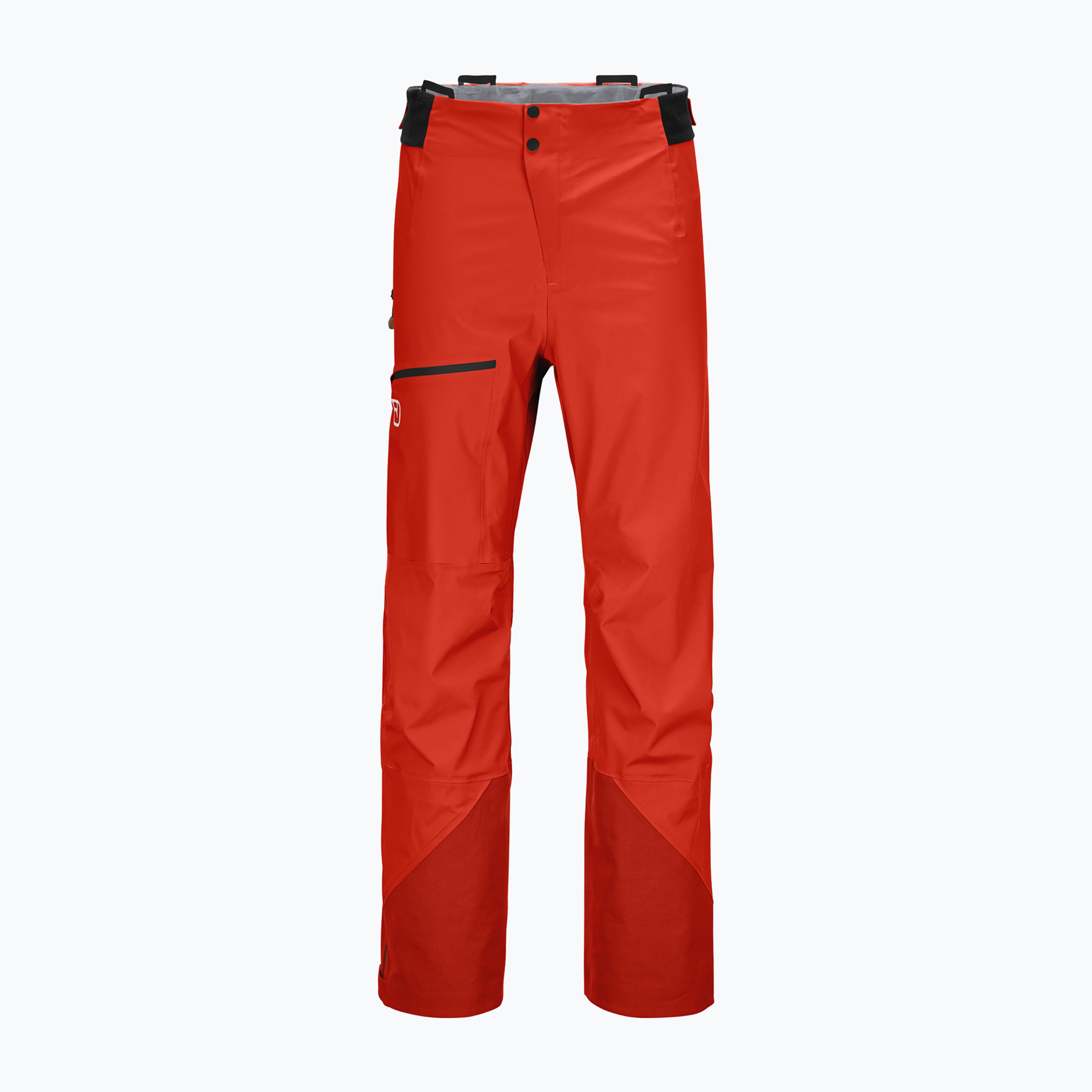 Pánske skitouringové nohavice ORTOVOX 3L Ortler hot orange (3L Ortler 7071800033)
