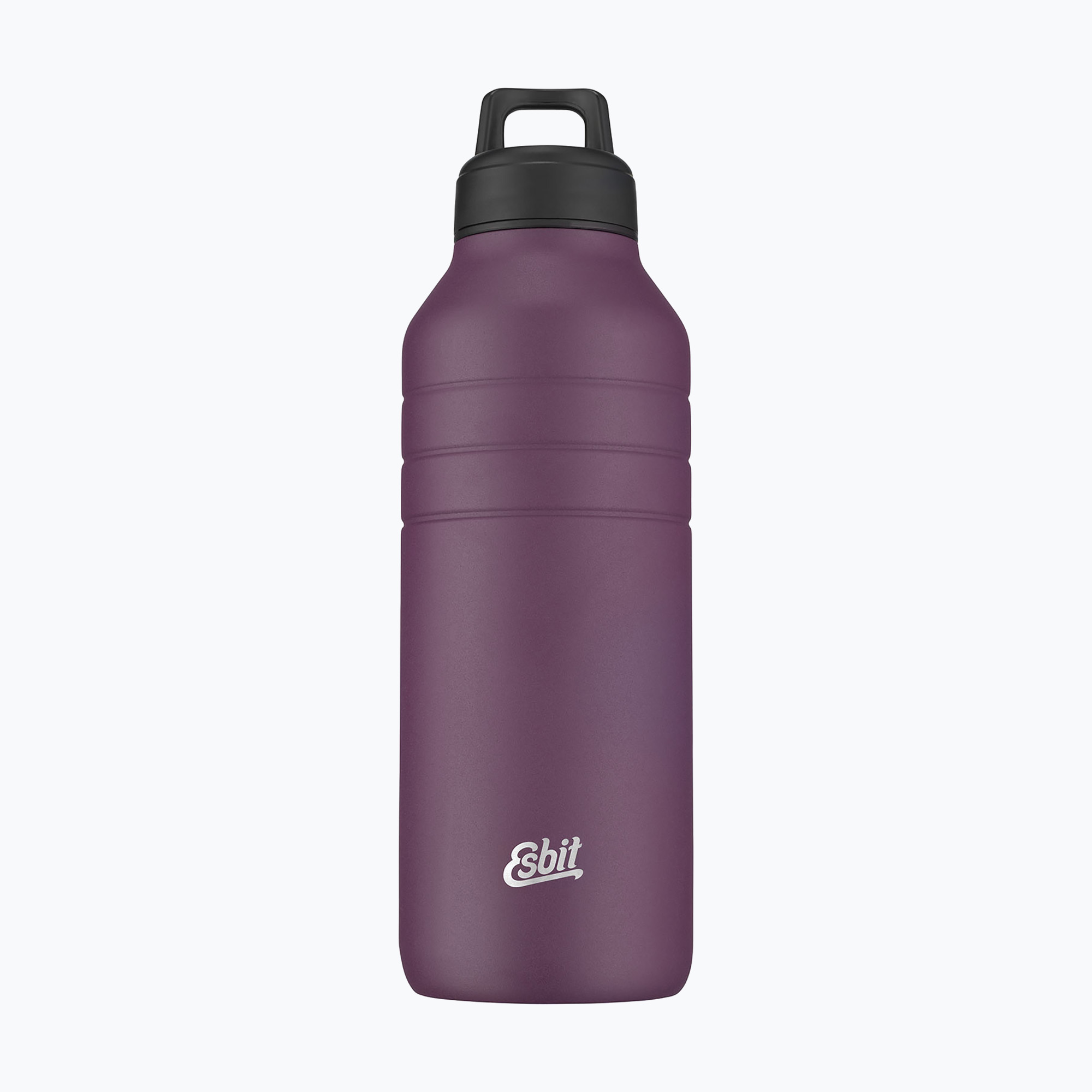 Turisická fľaša Esbit Majoris z nerezovej ocele 1000 ml baklažánová turistická fľaša (Majoris Stainless Steel Drinking Bottle DB1000TL)