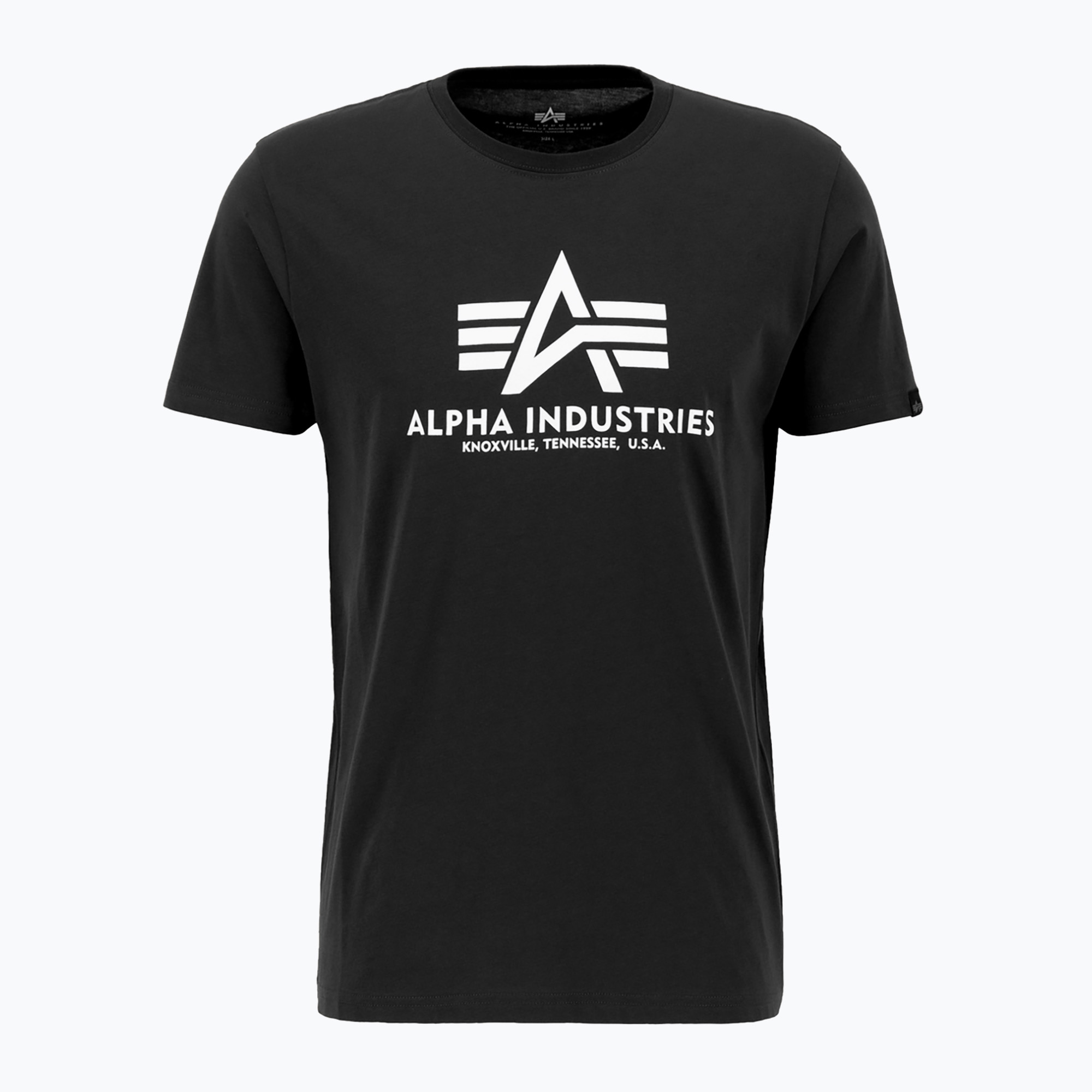 Alpha Industries pánske čierne tričko Basic (Basic 100501)