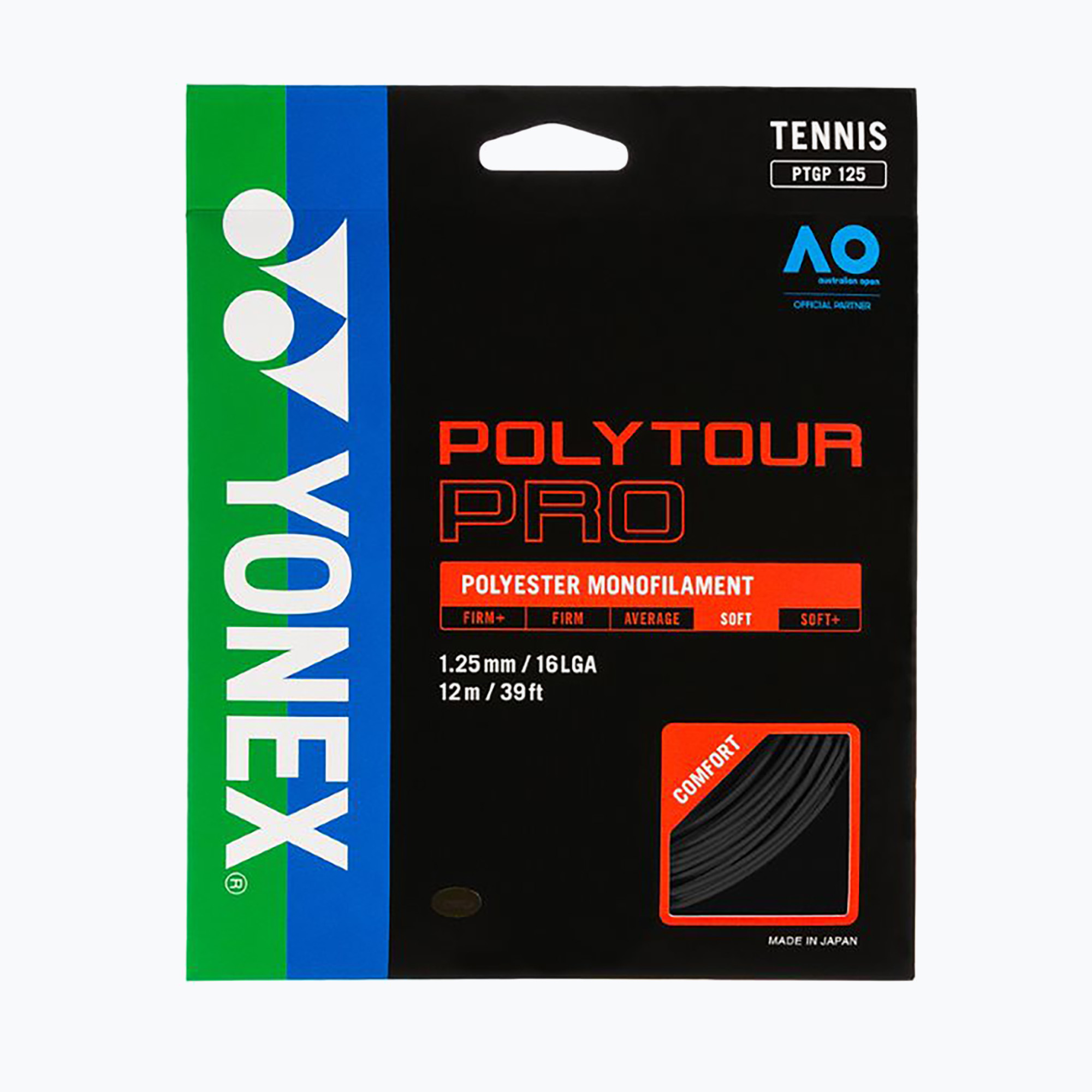 Tenisové struny YONEX Poly Tour Pro Set 12 m black
