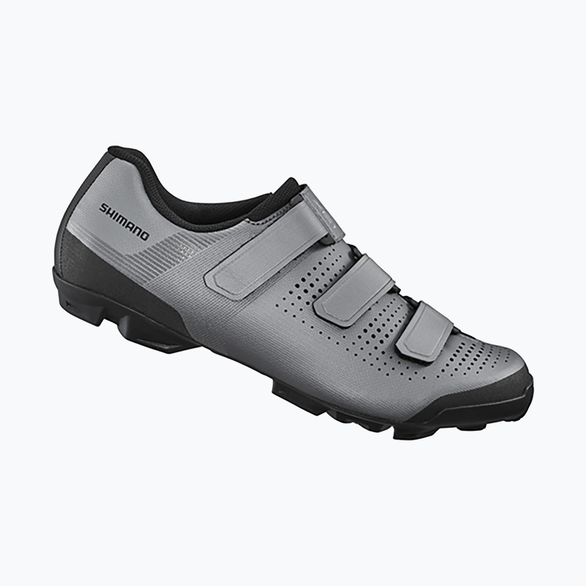 Pánska MTB cyklistická obuv Shimano SH-XC100 strieborná (SH-XC100 ESHXC100MGS01S)