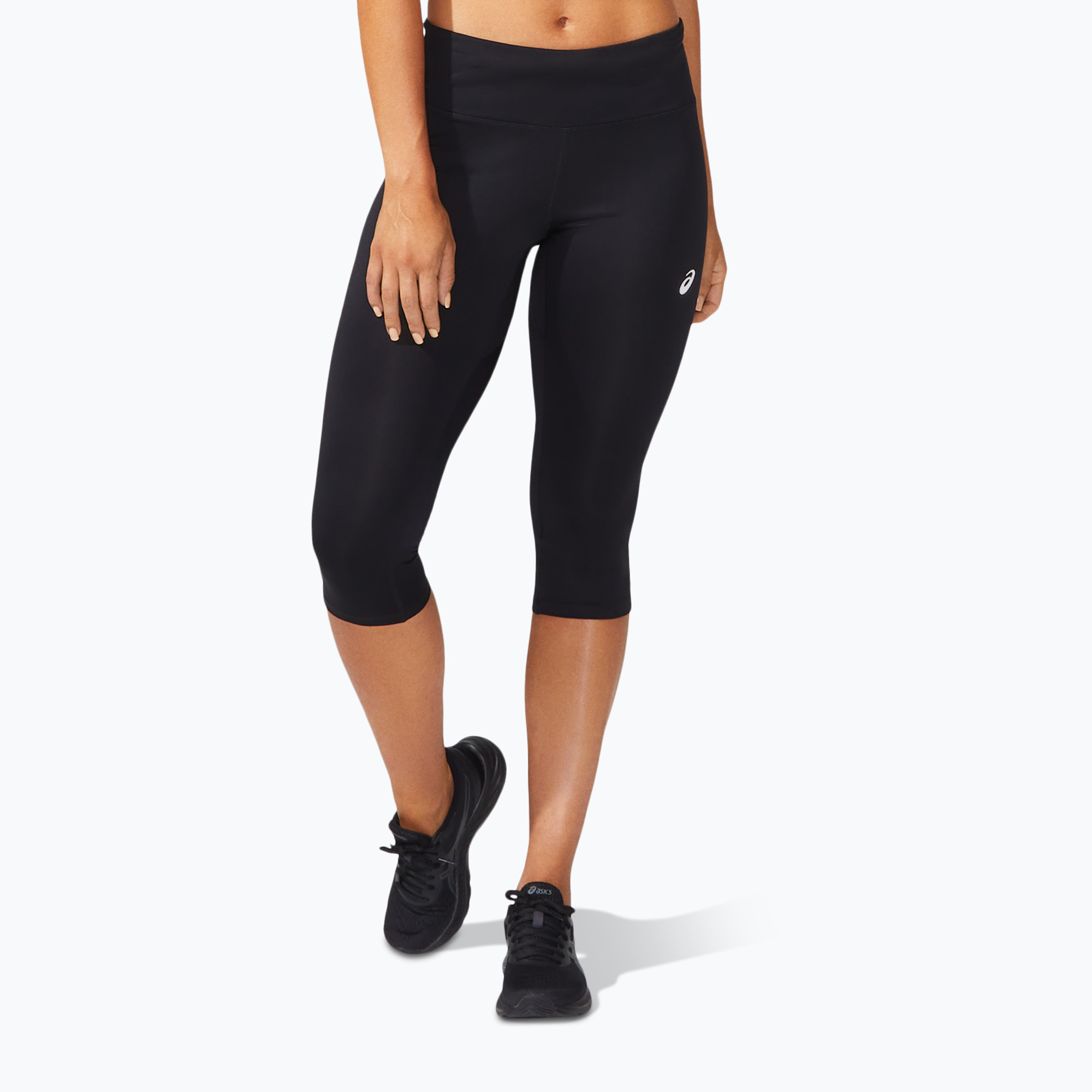Dámske bežecké legíny ASICS Core Capri Tight performance black (Core Capri Tight 2012C329)