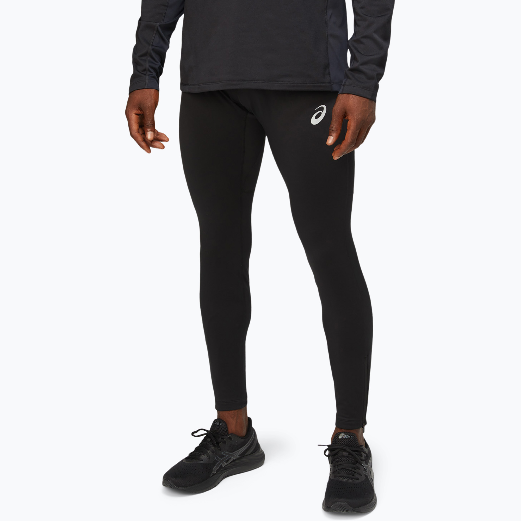 ASICS Core Winter Tight performance čierne pánske bežecké legíny (Core Winter Tight 2011C346)