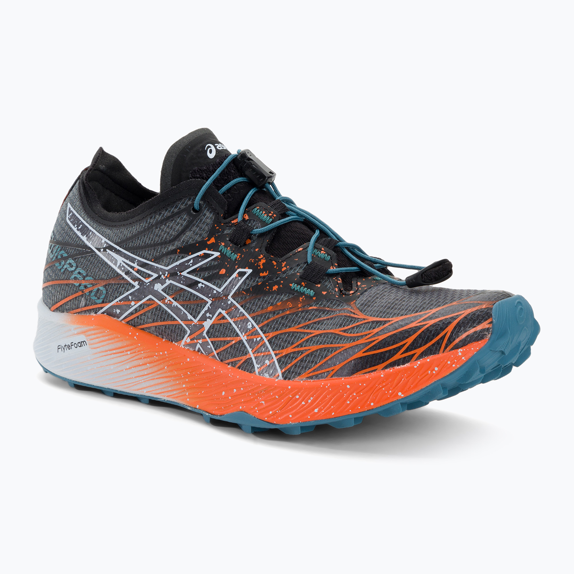 Dámska bežecká obuv ASICS Fujispeed black/nova orange (Fujispeed 1012B176)