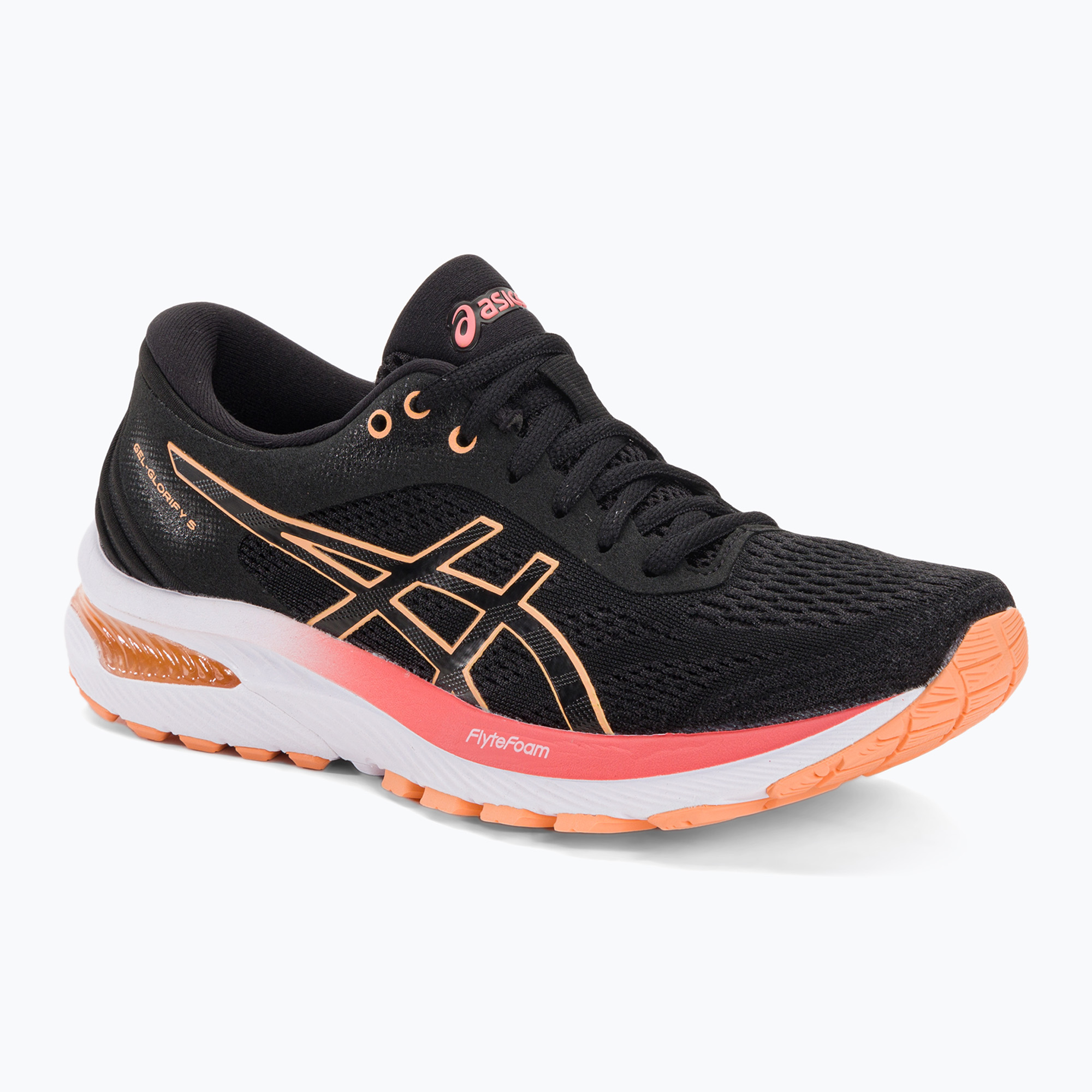 ASICS Gel-Glorify 5 dámska bežecká obuv black/summer dune (Gel-Glorify 5 1012B225)