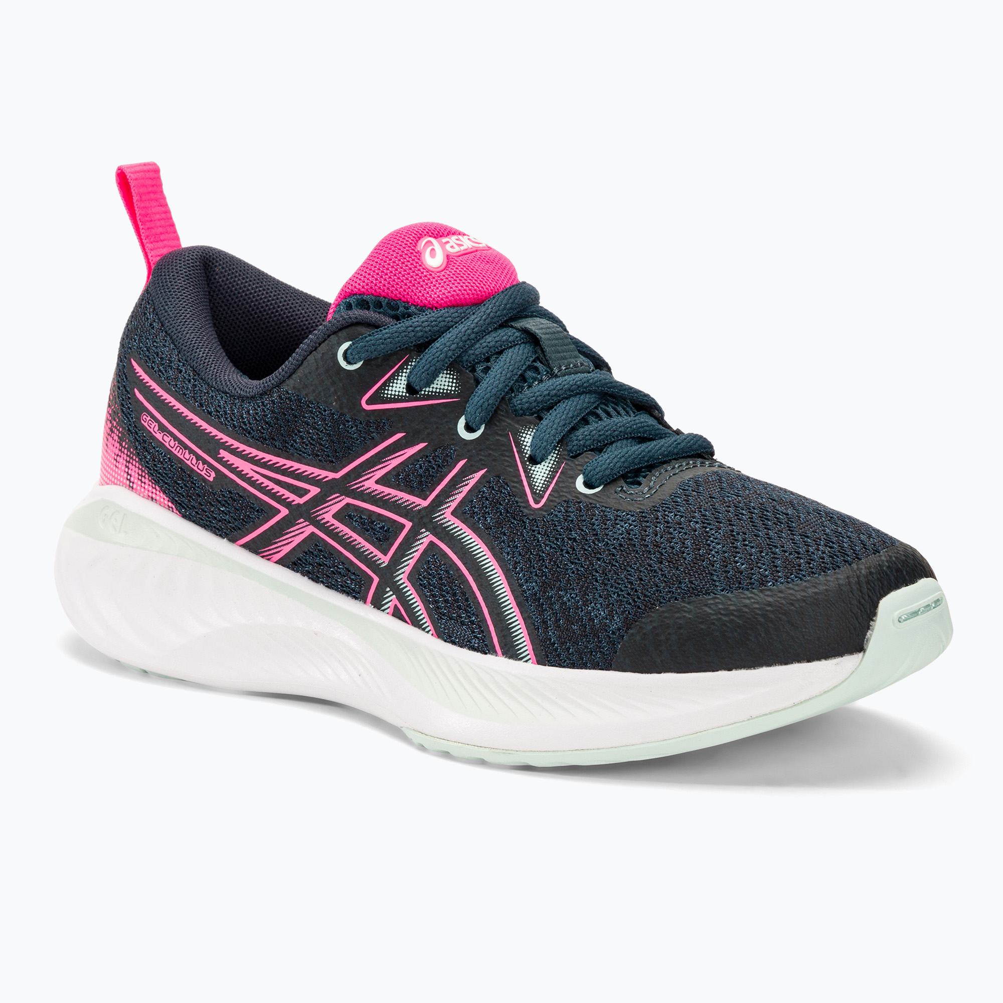 Detská bežecká obuv ASICS Gel-Cumulus 25 GS tarmac/hot pink (Gel-Cumulus 25 GS 1014A312)