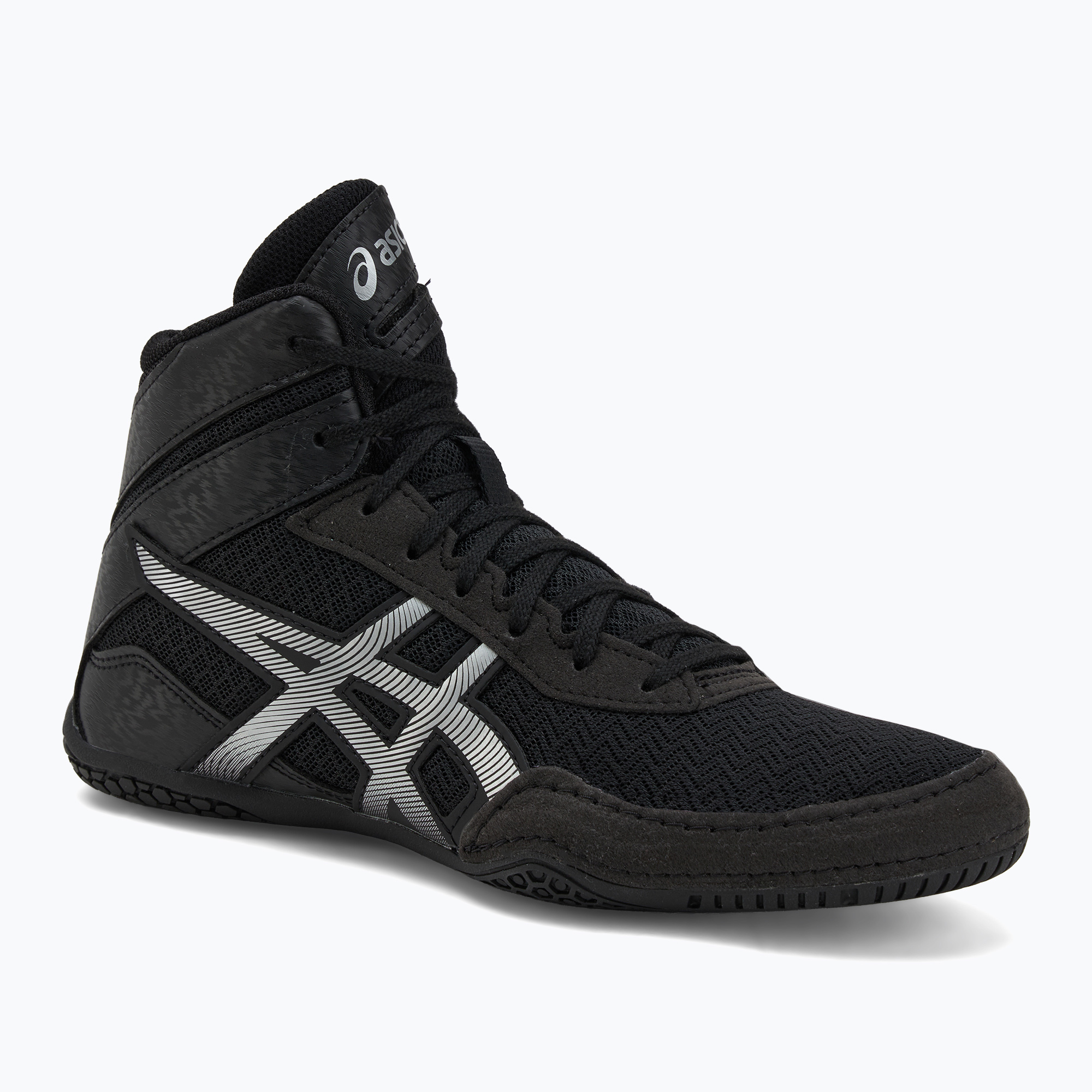 Zápasnícke topánky ASICS Matcontrol 3 black/pure silver (Matcontrol 3 1081A053-001)