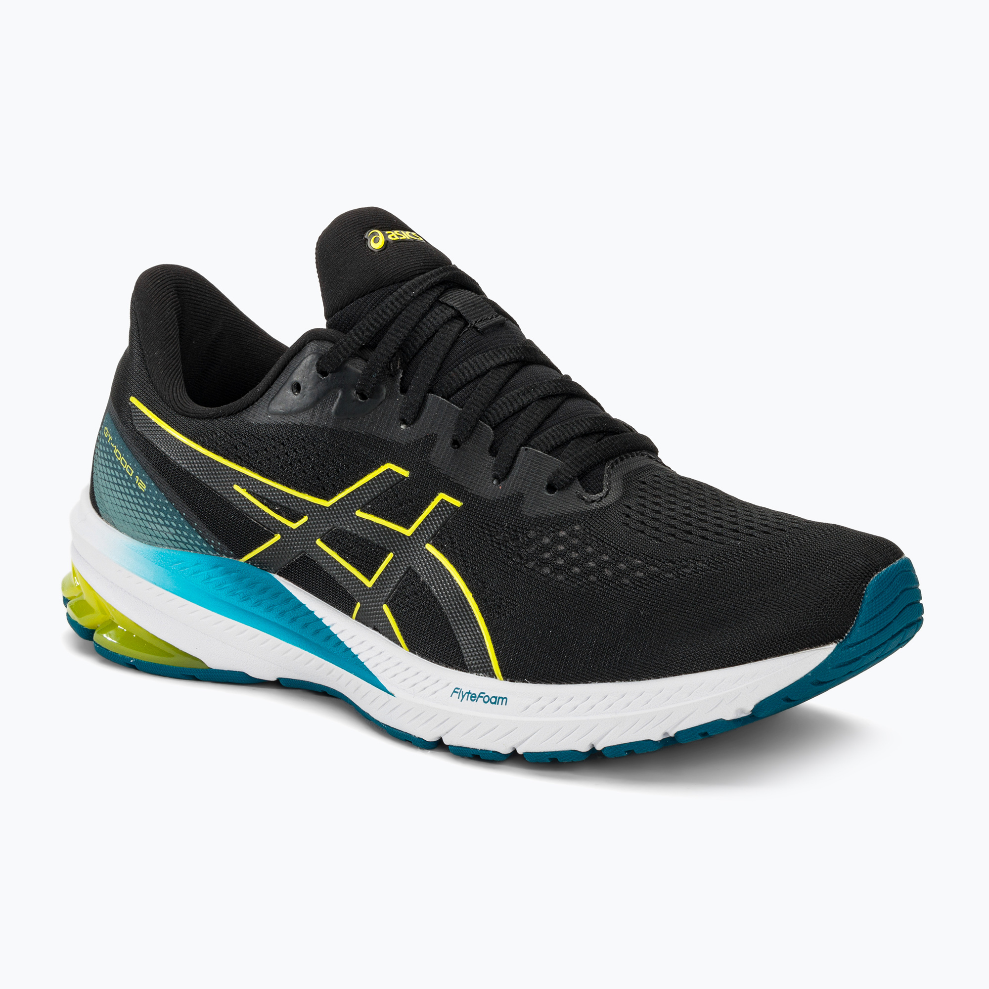 ASICS GT-1000 12 pánska bežecká obuv black/bright yellow (Gt-1000 12 1011B631-005)
