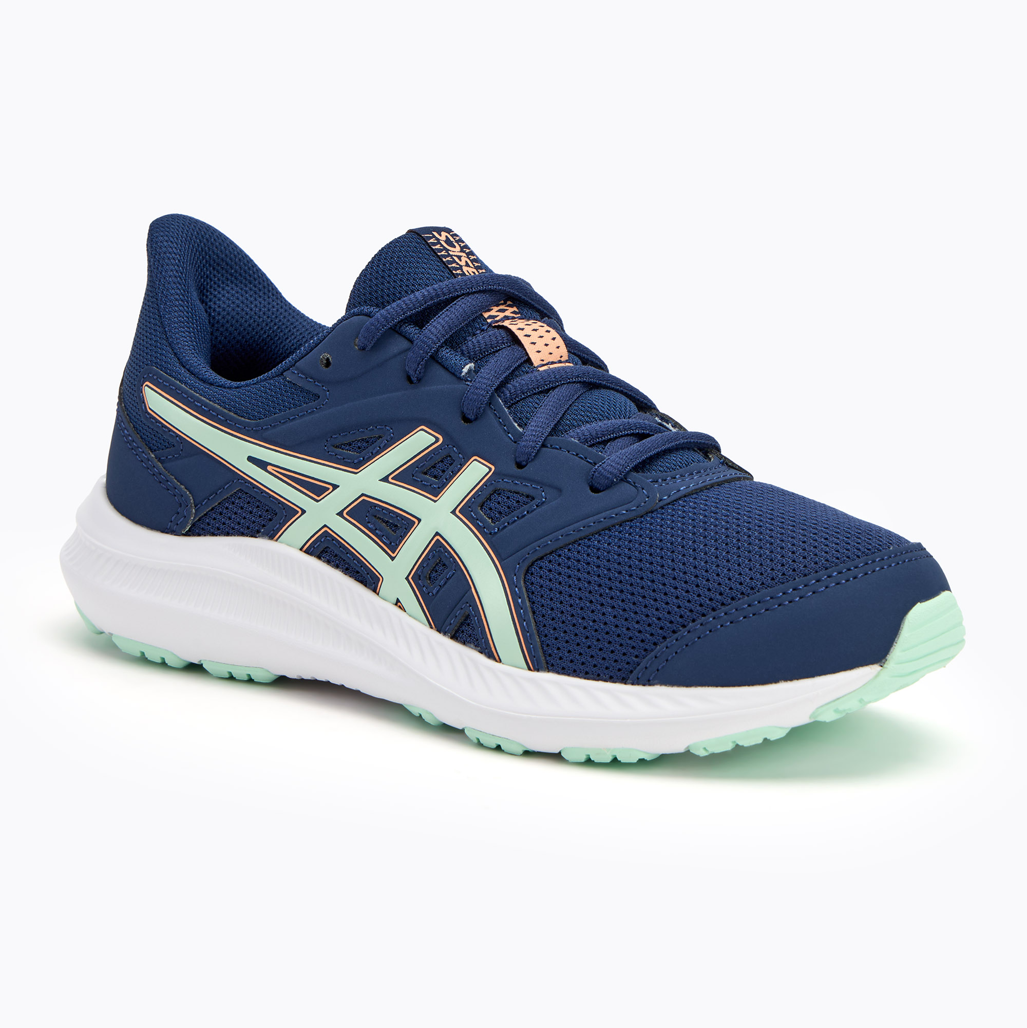 Detská bežecká obuv ASICS Jolt 4 GS blue expanse/mint tint (Jolt 4 GS 1014A300-403)