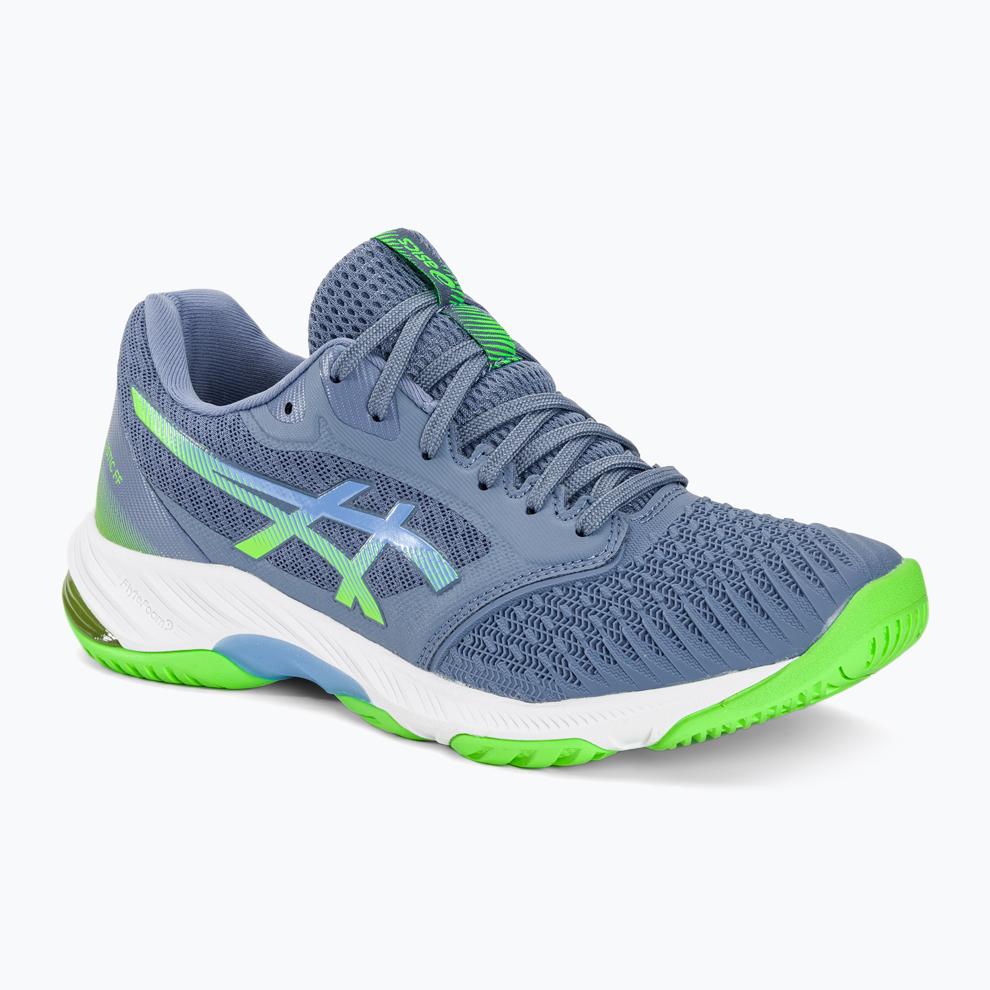 Pánska volejbalová obuv ASICS Netburner Ballistic FF 3 denim blue/waterscape (Netburner Ballistic FF 3 1051A073-404)