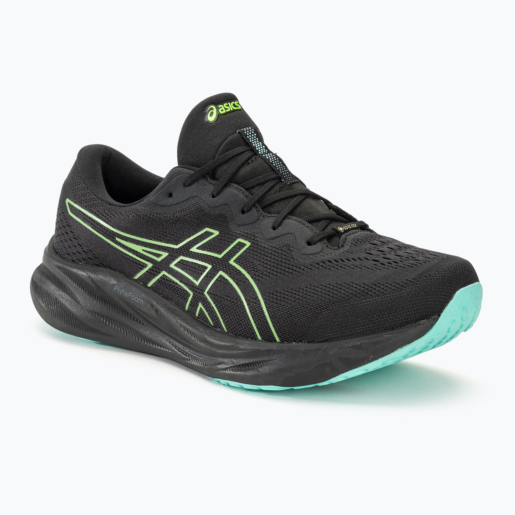 ASICS Gel-Pulse 15 GTX pánska bežecká obuv black/illuminate green (Gel-Pulse 15 GTX 1011B781-001)