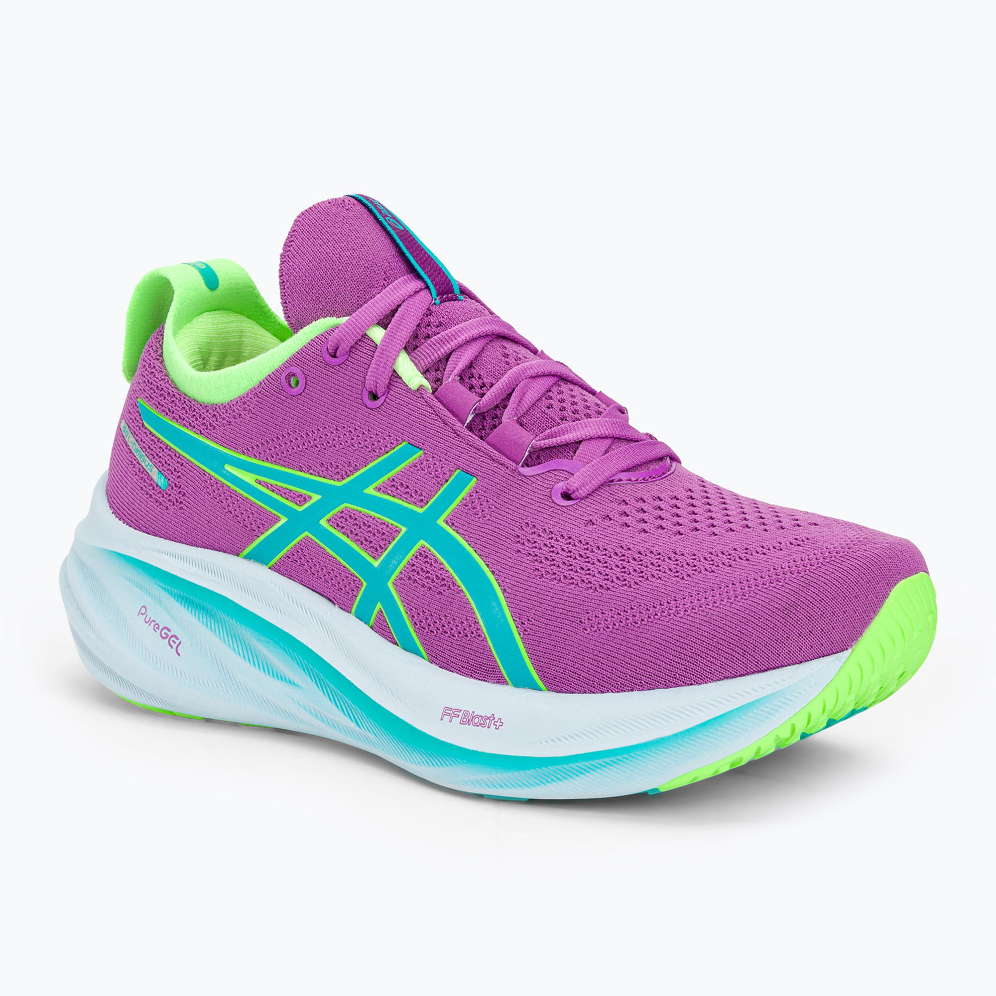 Dámska bežecká obuv ASICS Gel-Nimbus 26 Lite-Show illuminate green (Gel-Nimbus 26 Lite-Show 1012B649)
