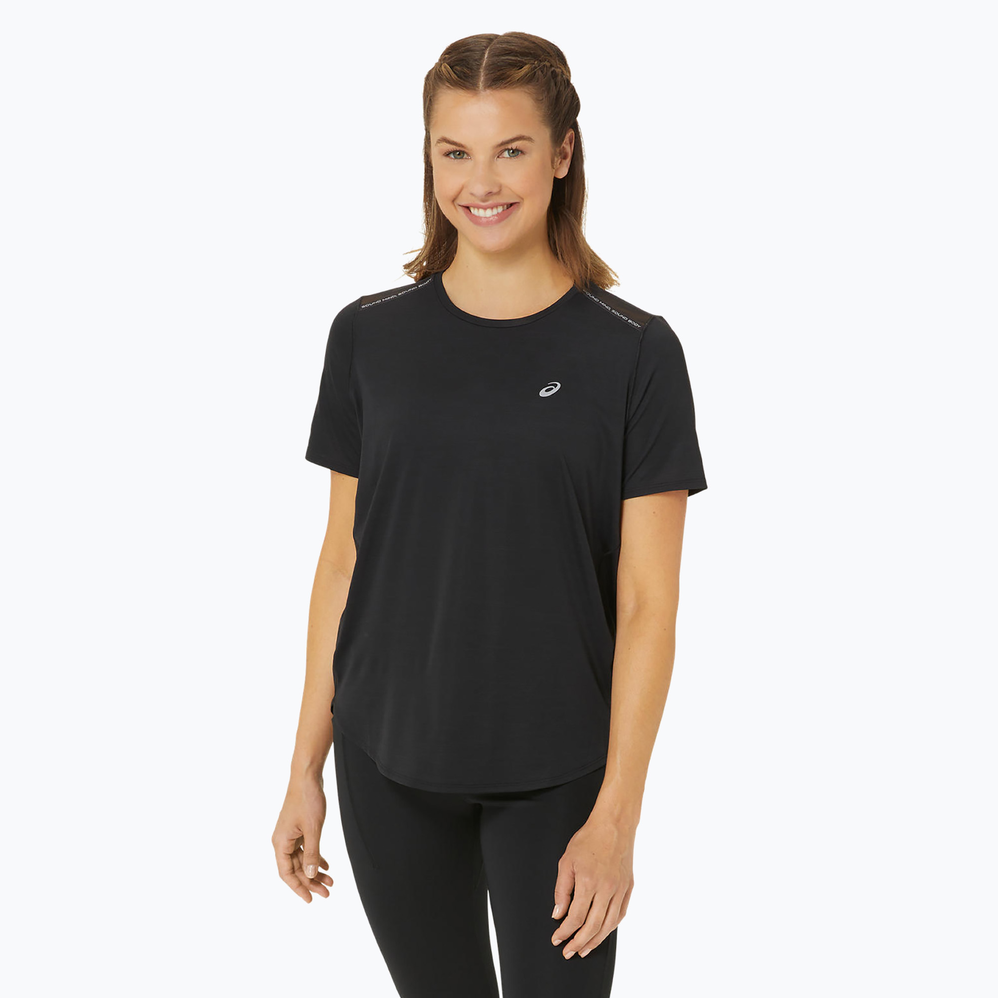 Dámske bežecké tričko ASICS Road Top performance black (Road Top 2012C969-001)