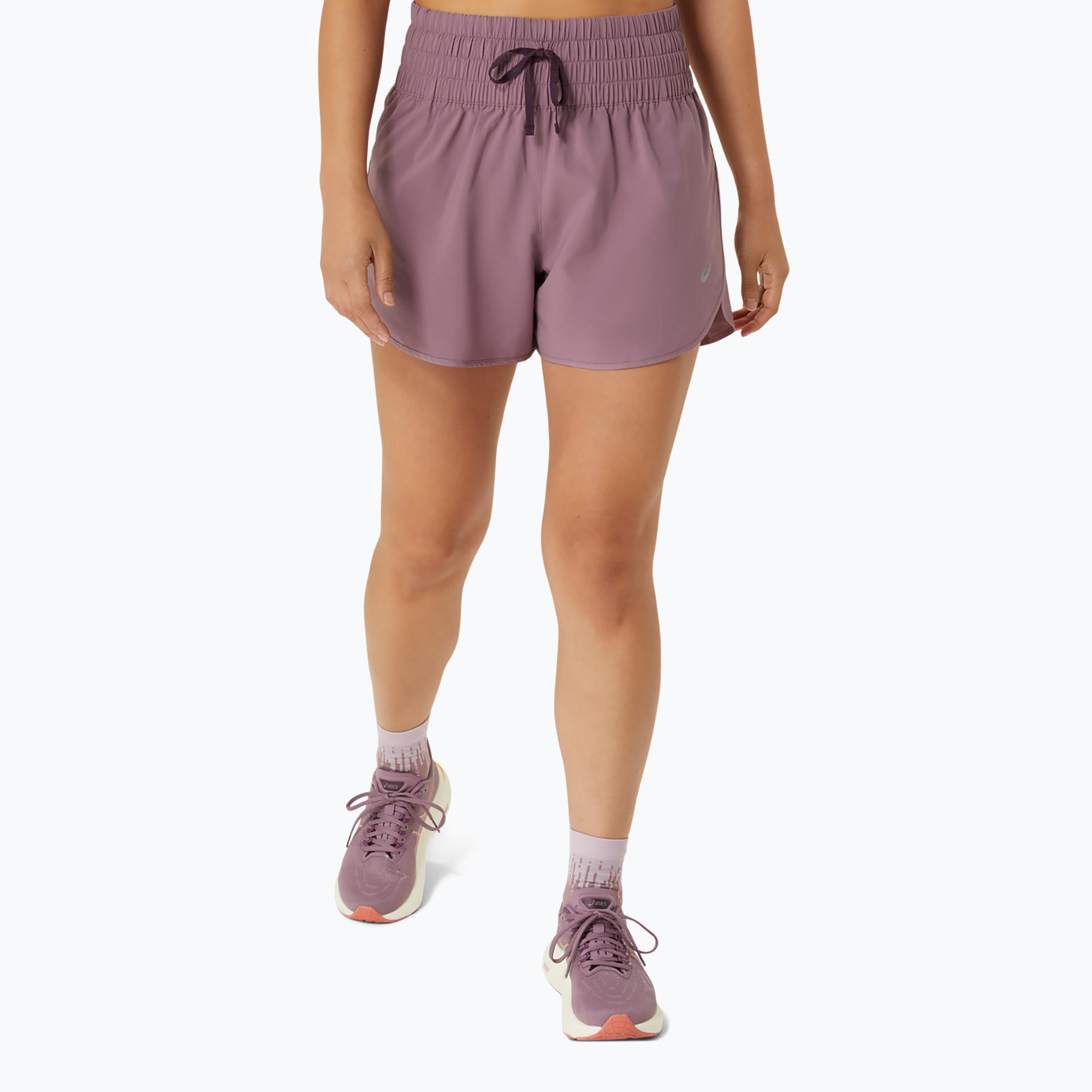 Dámske bežecké šortky ASICS Nagino Run 4IN dusty mauve (Nagino Run 4IN 2012C851-500)
