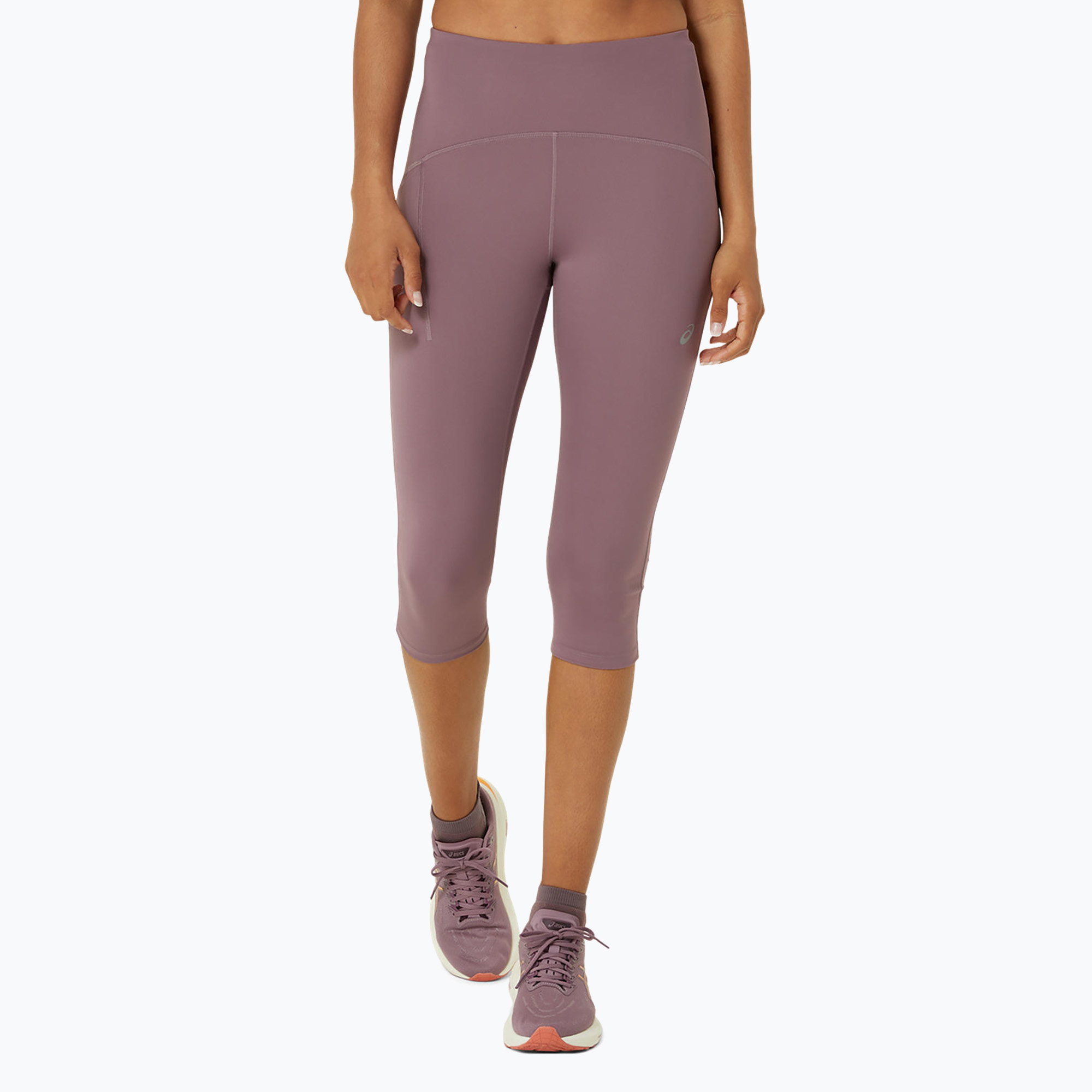 Dámske bežecké legíny ASICS High Waist Capri dusty mauve (High Waist Capri 2012D006-500)